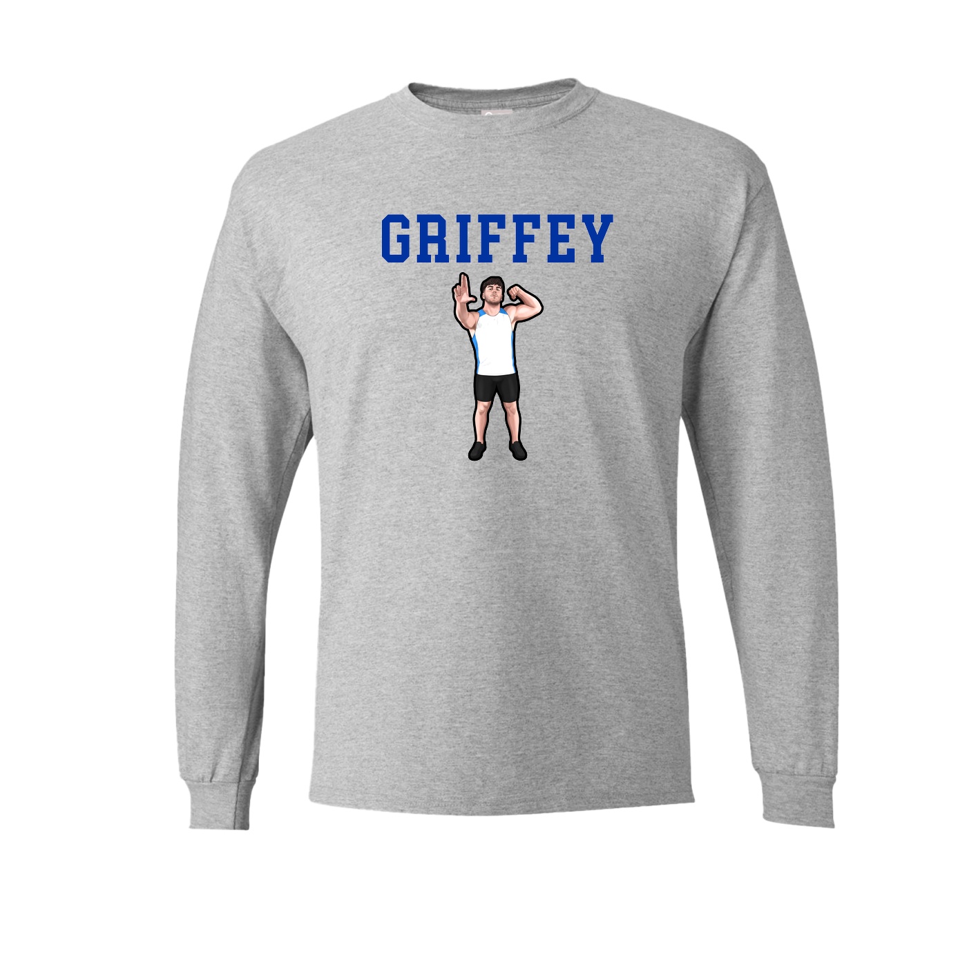 Long Sleeve Tee — Shirsey in Grey