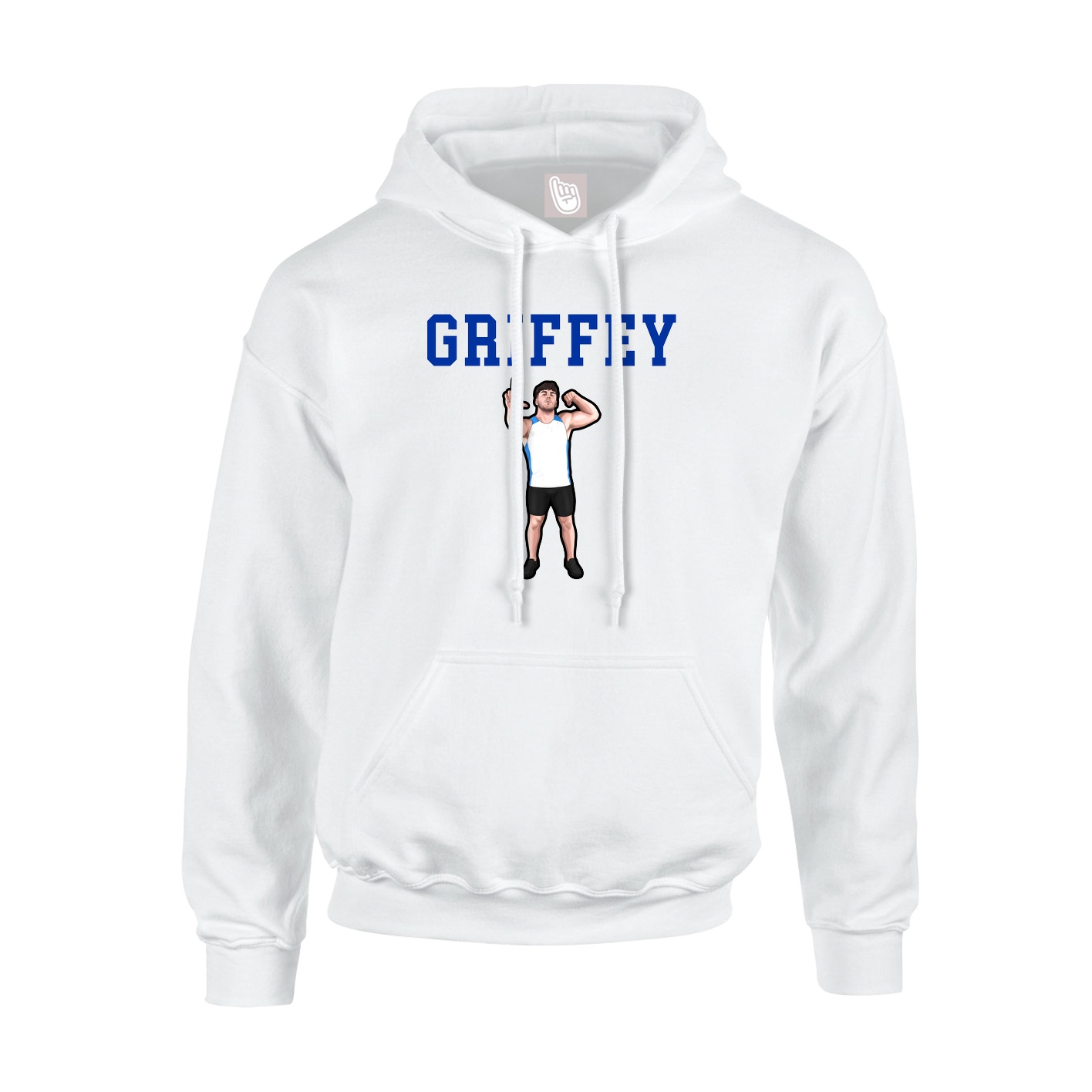 Hoodie — Shirsey in White
