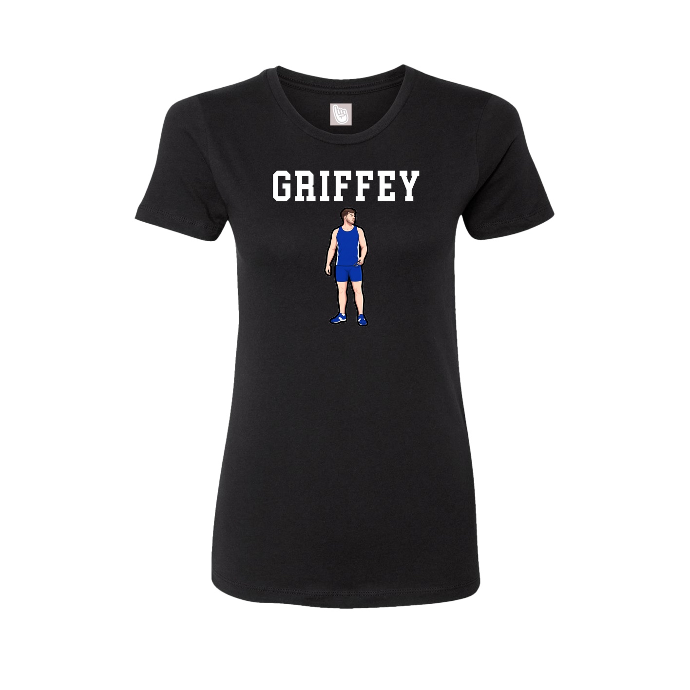 Fitted Women's Tee — Shirsey in Black