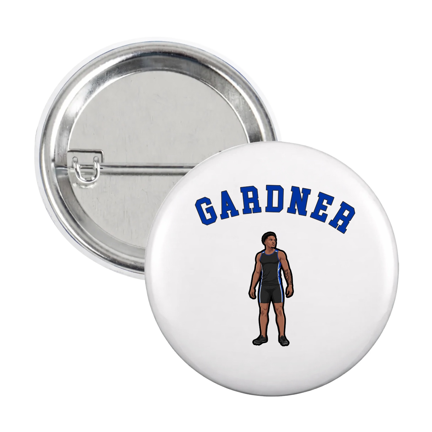 Game Day Button — Shirsey Arch in White