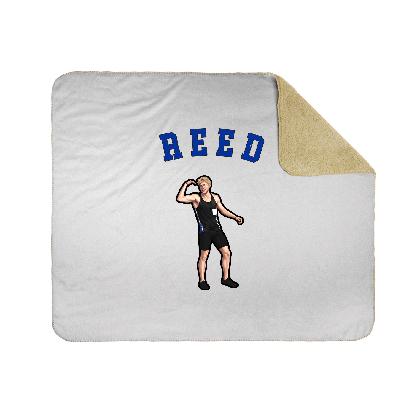 Throw Blanket — Shirsey Arch in White