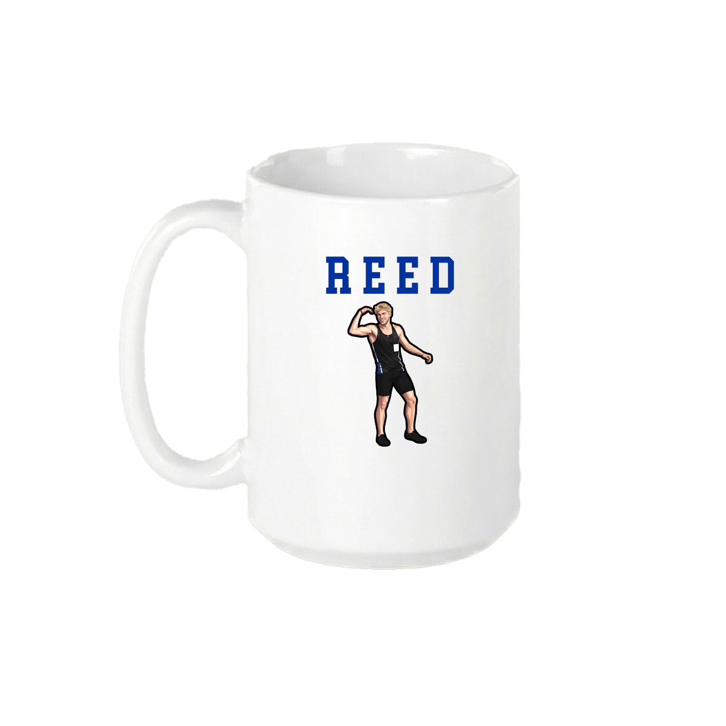 15oz Coffee Mug — Shirsey in White