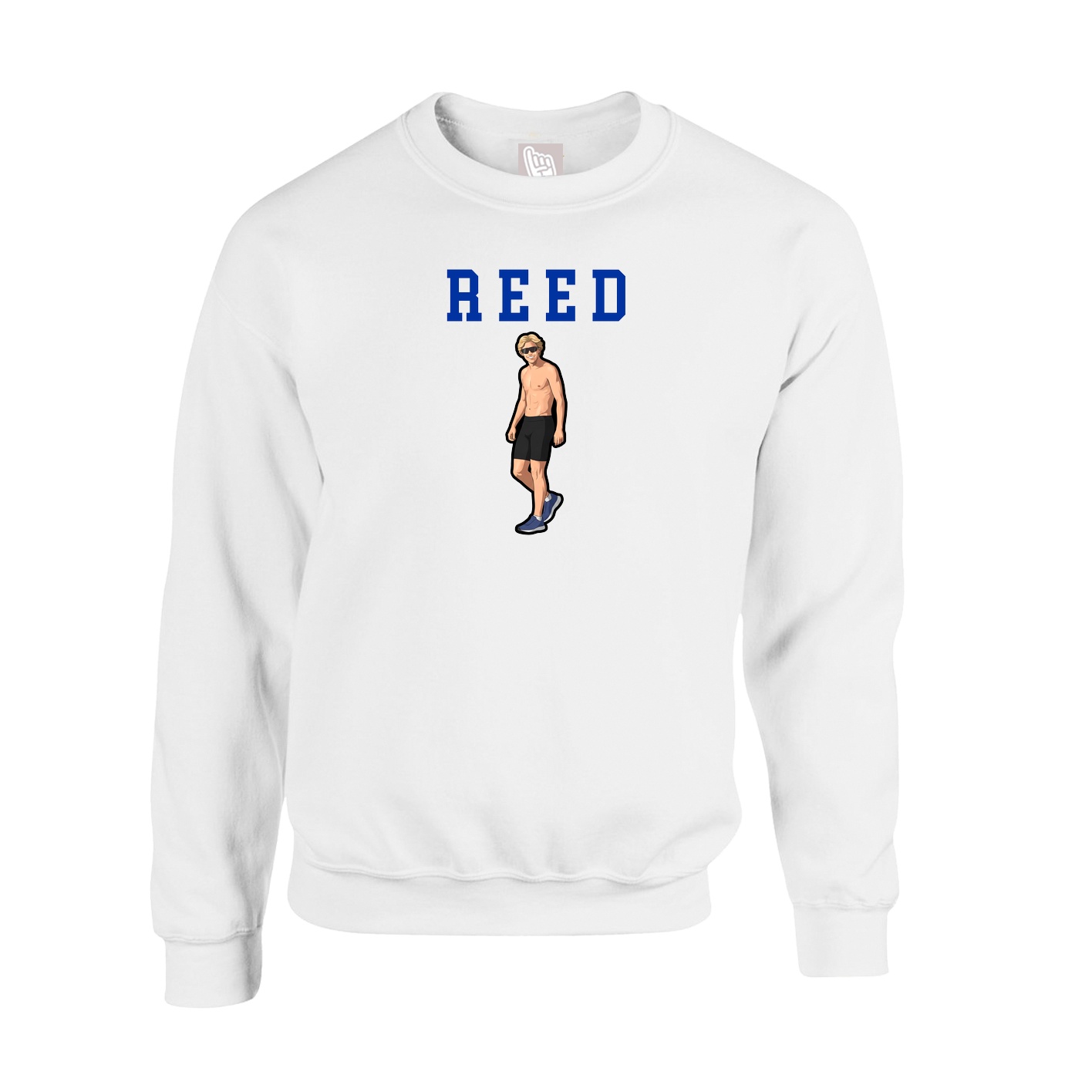Fleece Crew — Shirsey in White