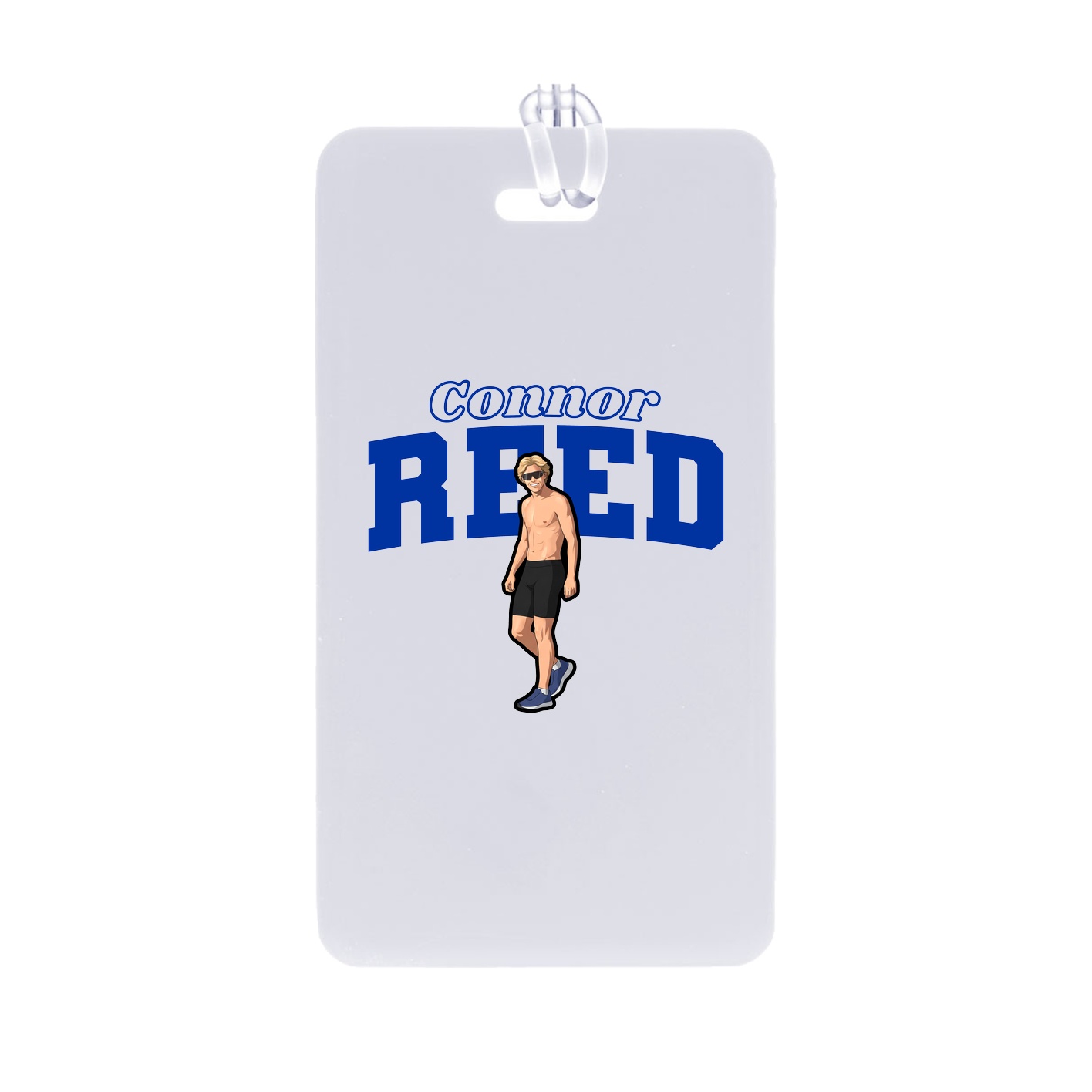Bag Tag — Name Arch in Classic