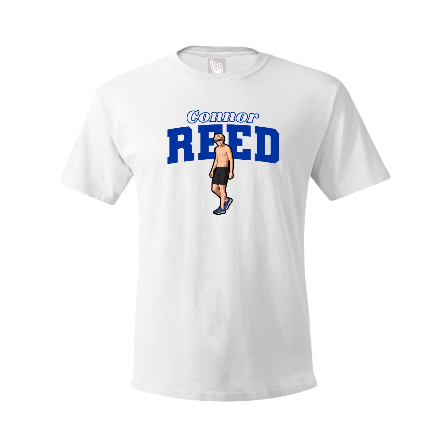 Tee — Name Arch in White