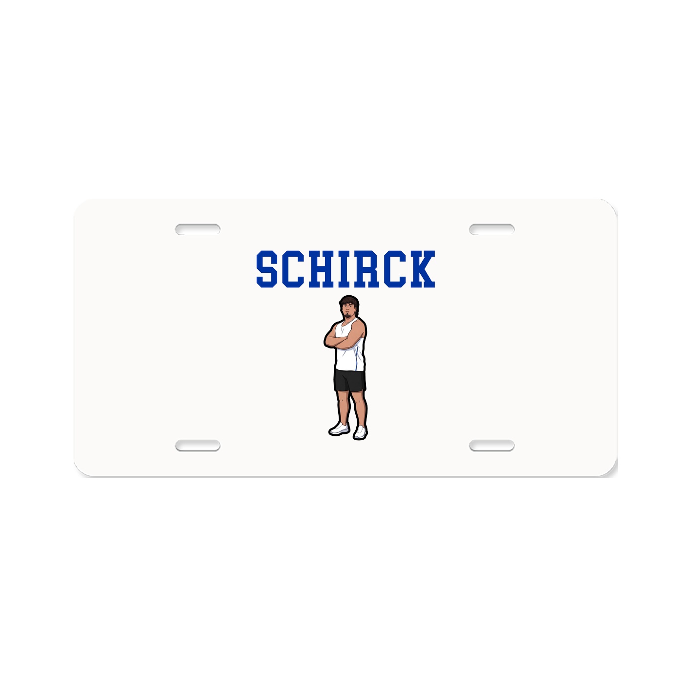 License Plate — Shirsey in Classic