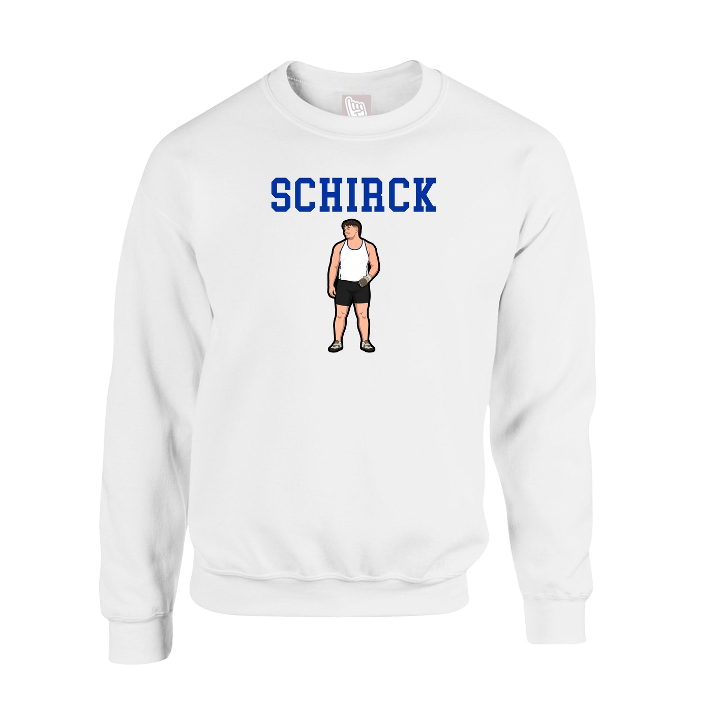 Fleece Crew — Shirsey in White