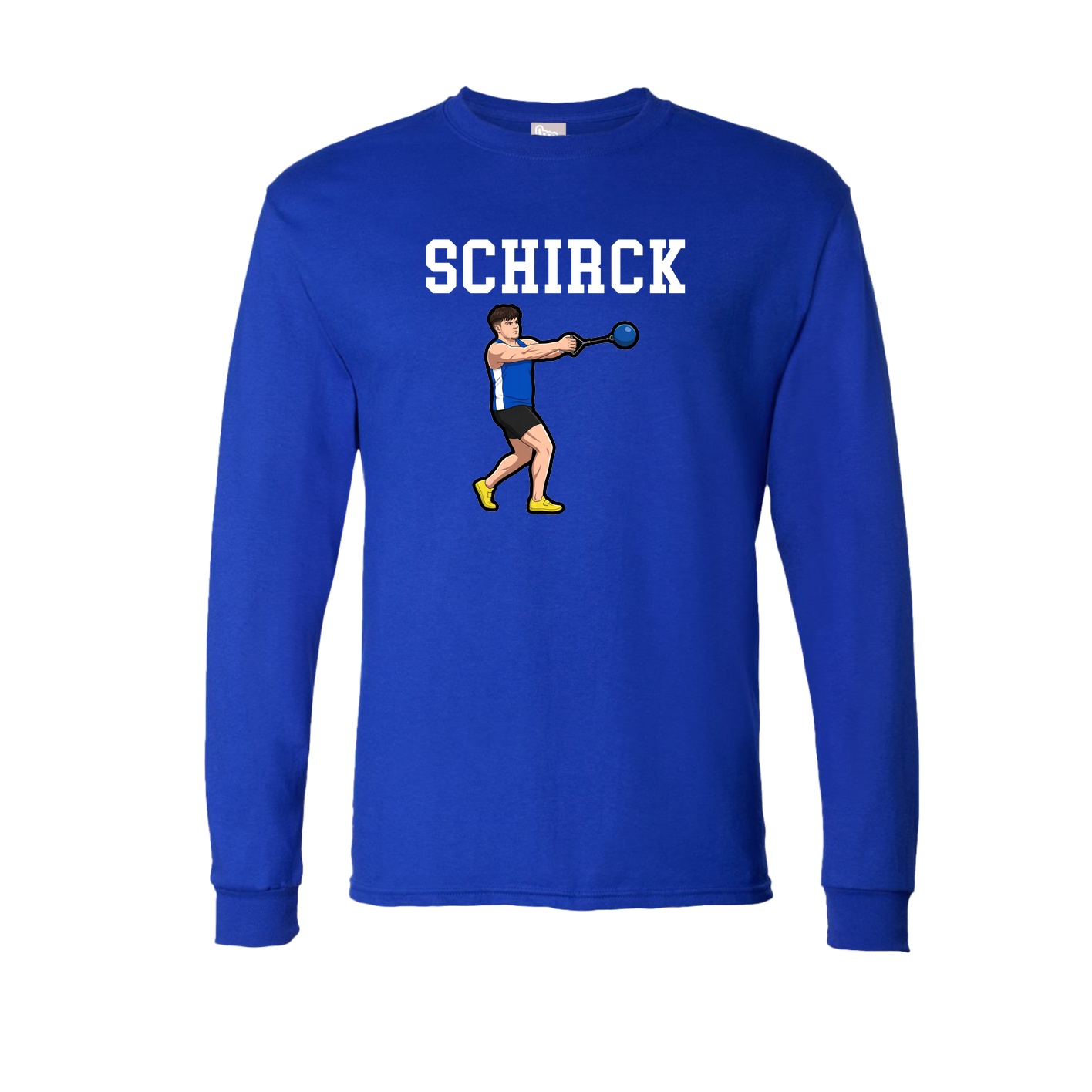 Long Sleeve Tee — Shirsey in Royal