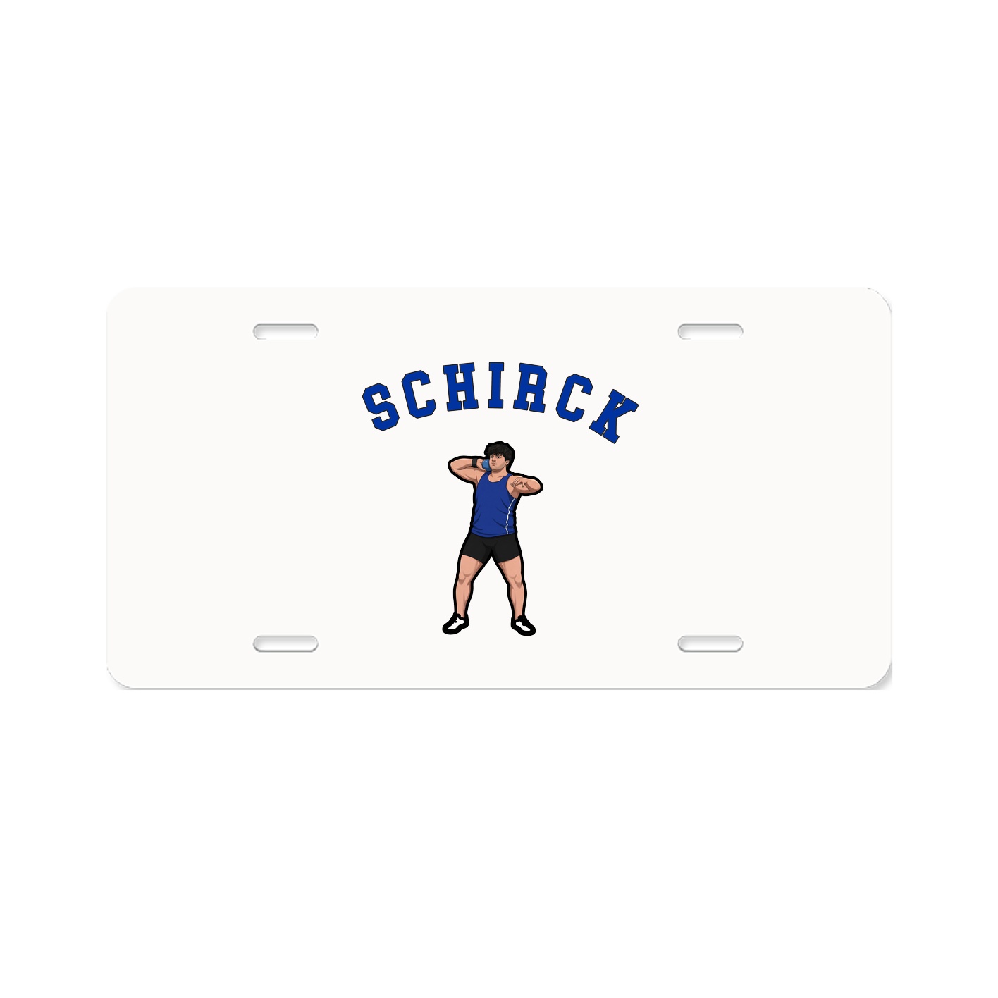License Plate — Shirsey Arch in Classic