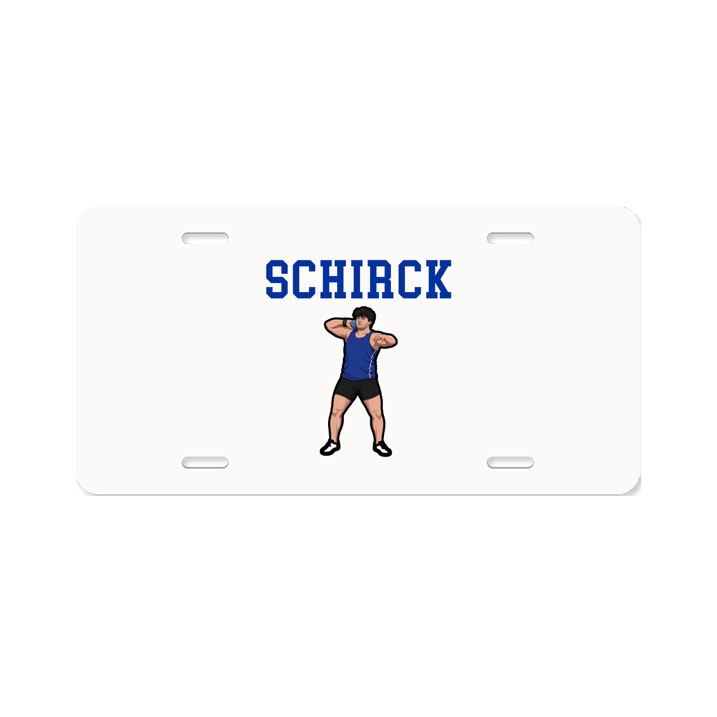 License Plate — Shirsey in Classic