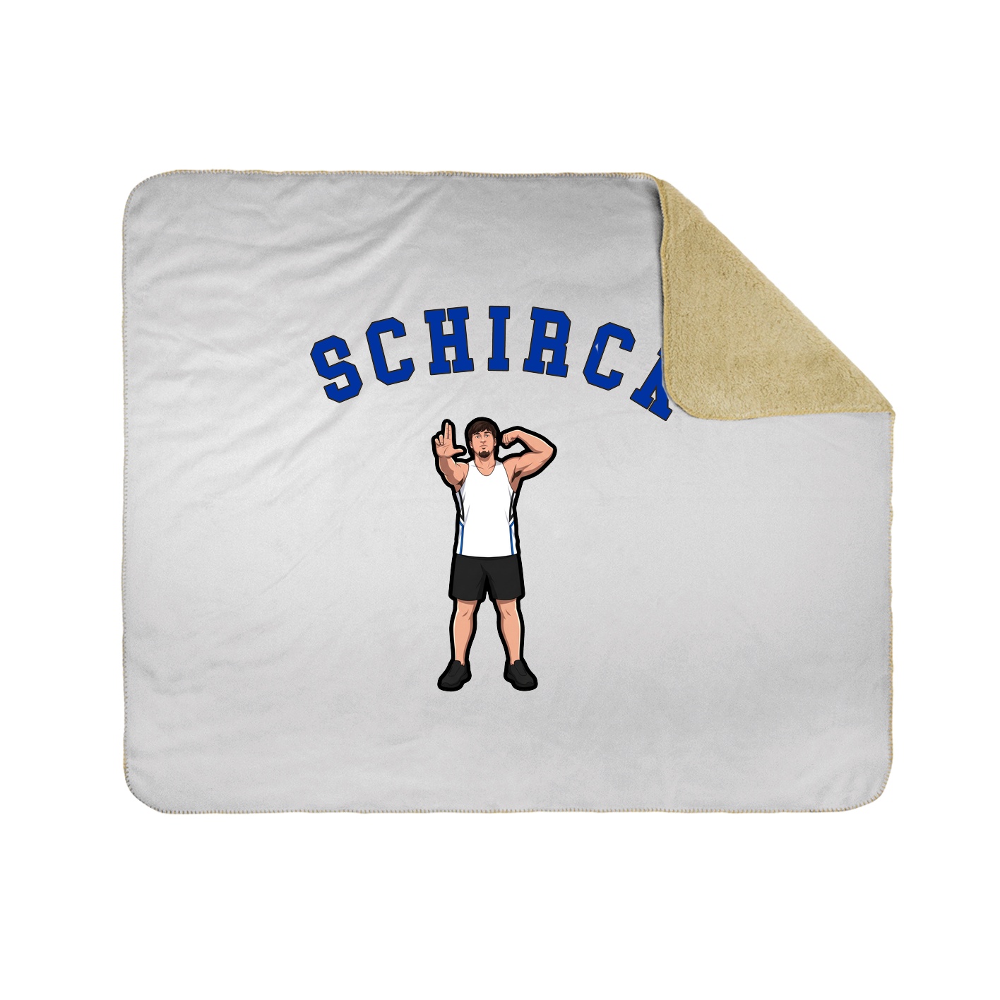 Throw Blanket — Shirsey Arch in White