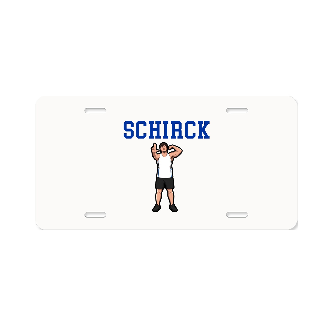 License Plate — Shirsey in Classic