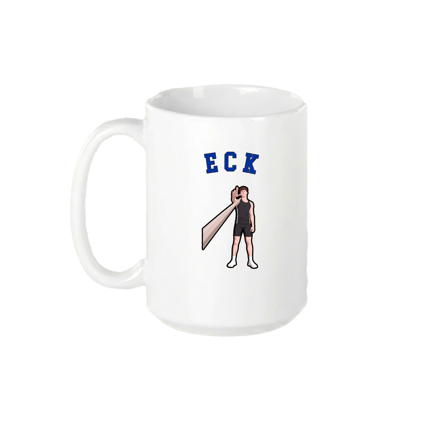 15oz Coffee Mug — Shirsey Arch in White