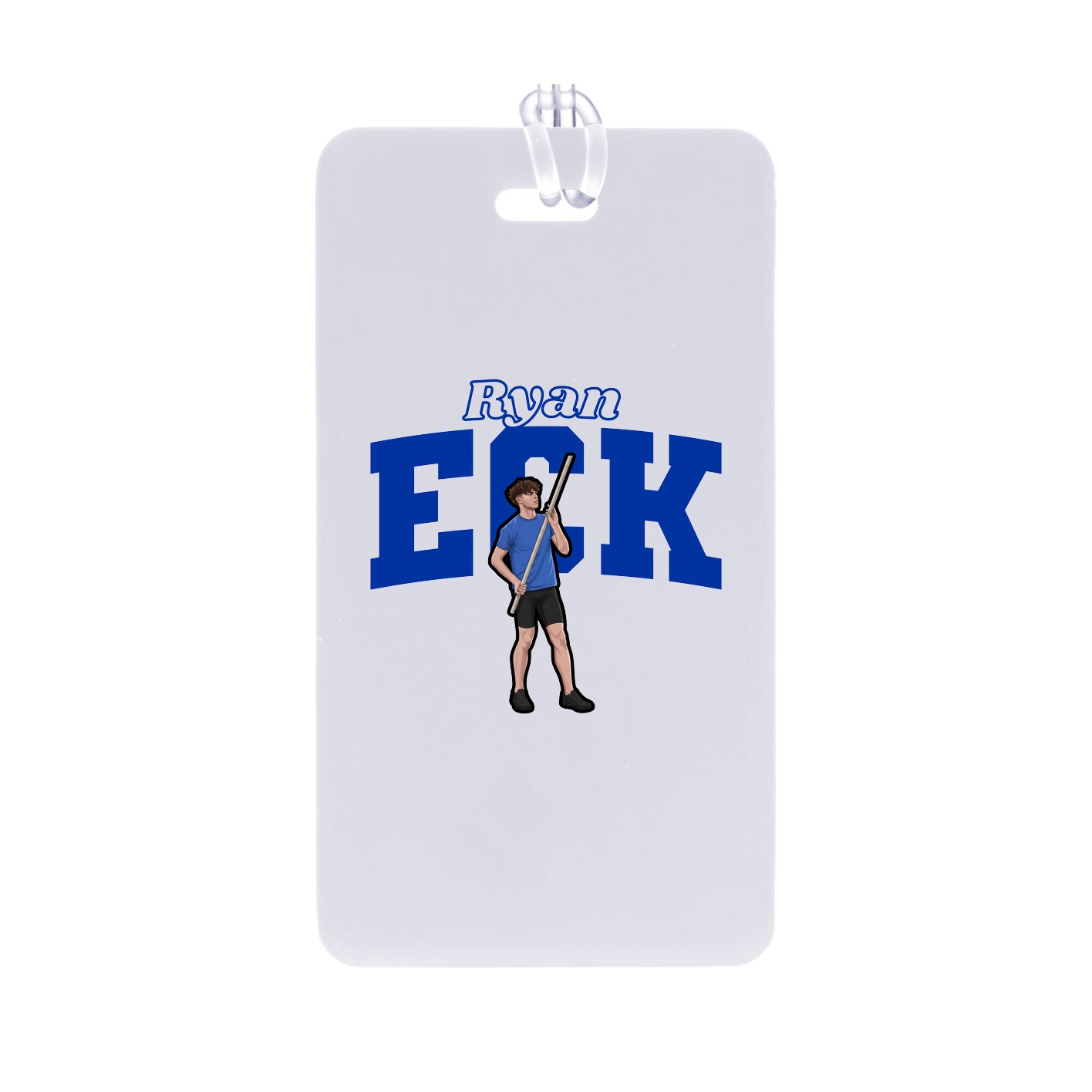 Bag Tag — Name Arch in Classic