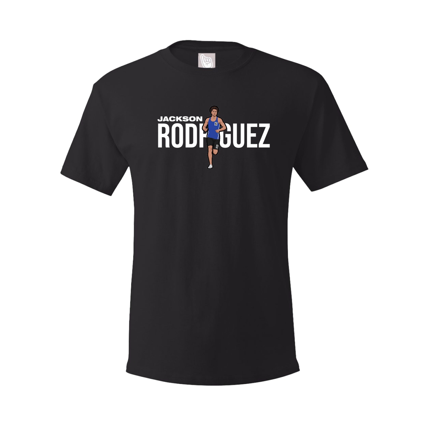 Youth Tee — Player Name in Black