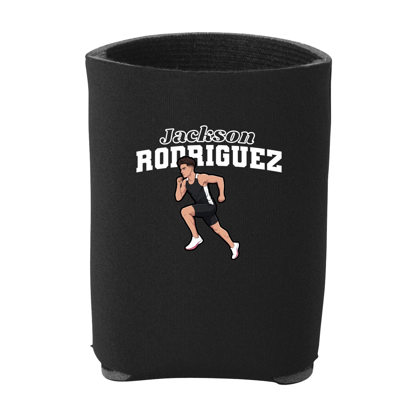 Can Holder — Name Arch in Black