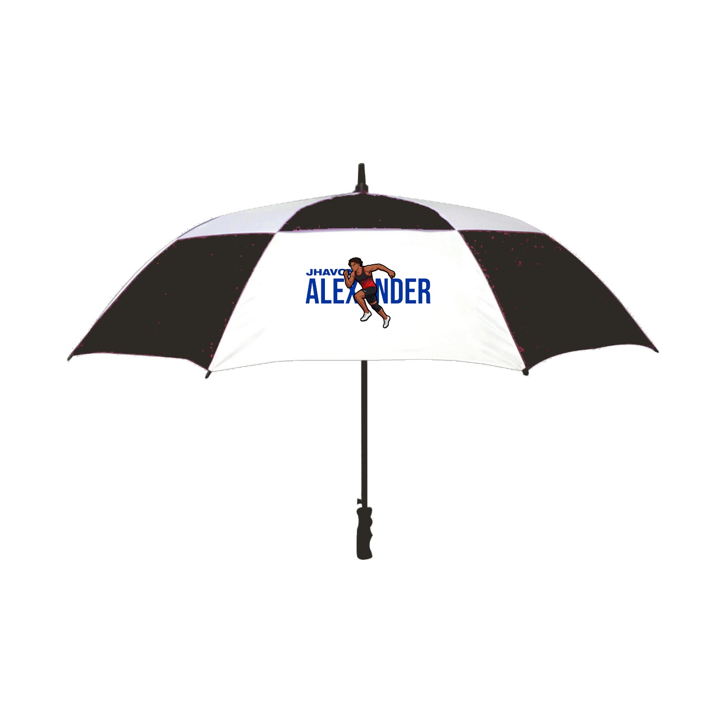 Golf Umbrella — Player Name in Black