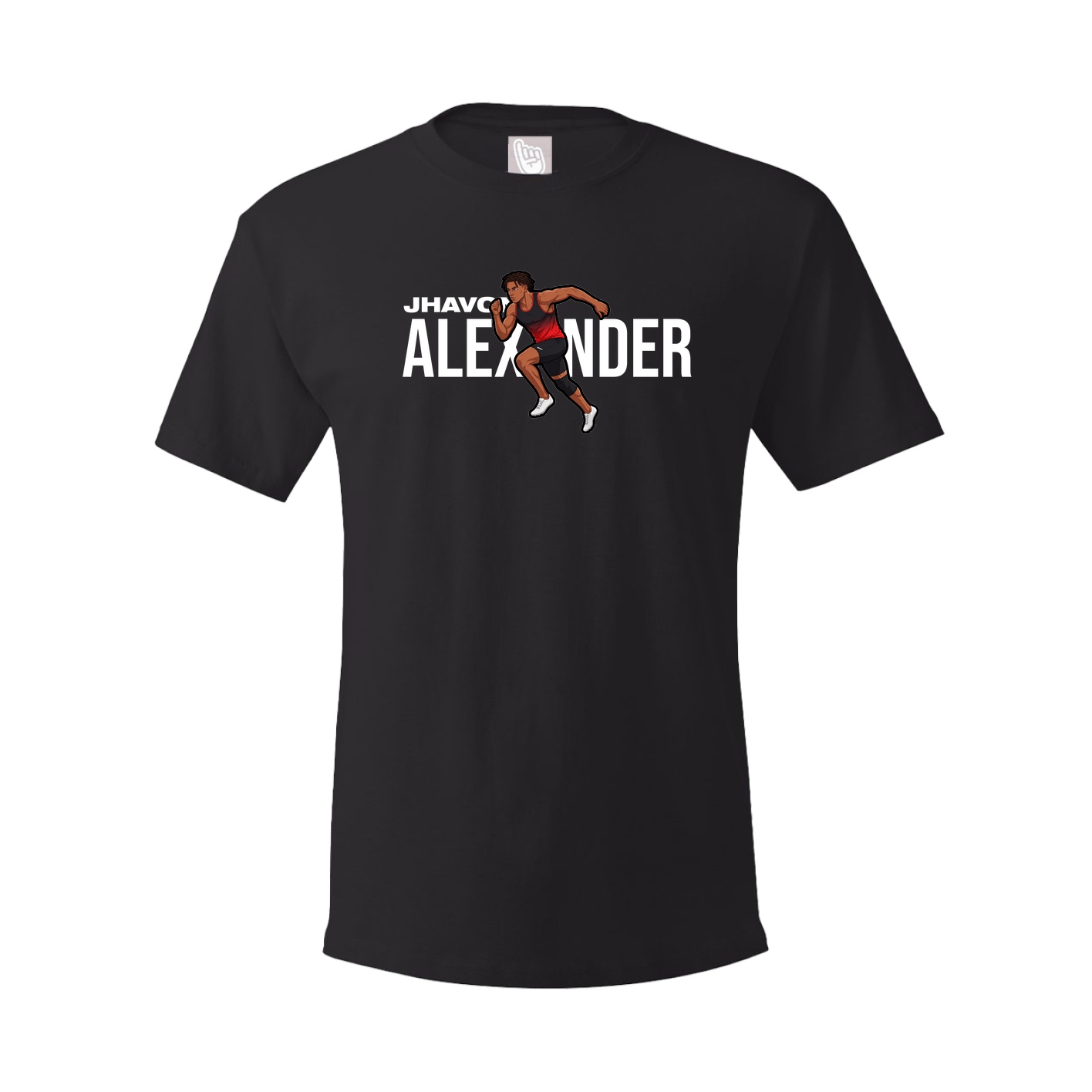 Youth Tee — Player Name in Black