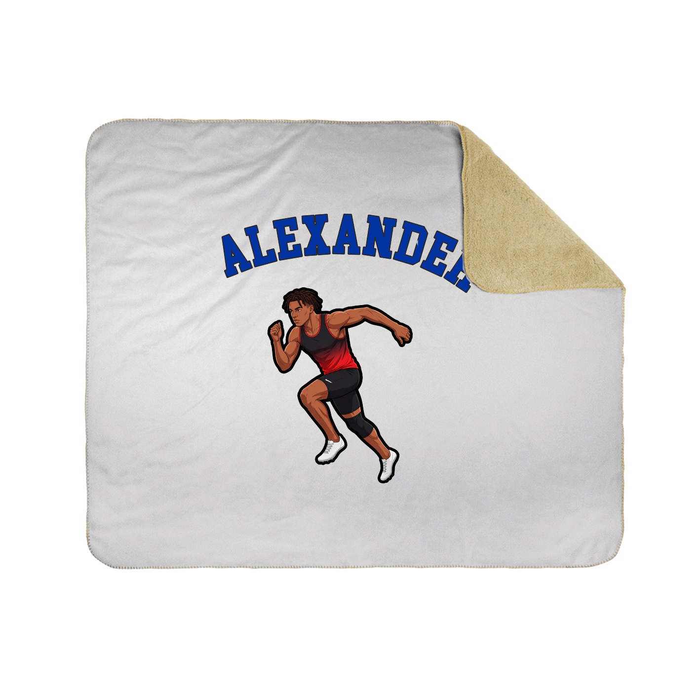 Throw Blanket — Shirsey Arch in White