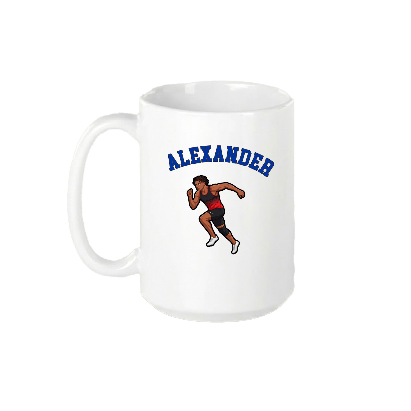 15oz Coffee Mug — Shirsey Arch in White