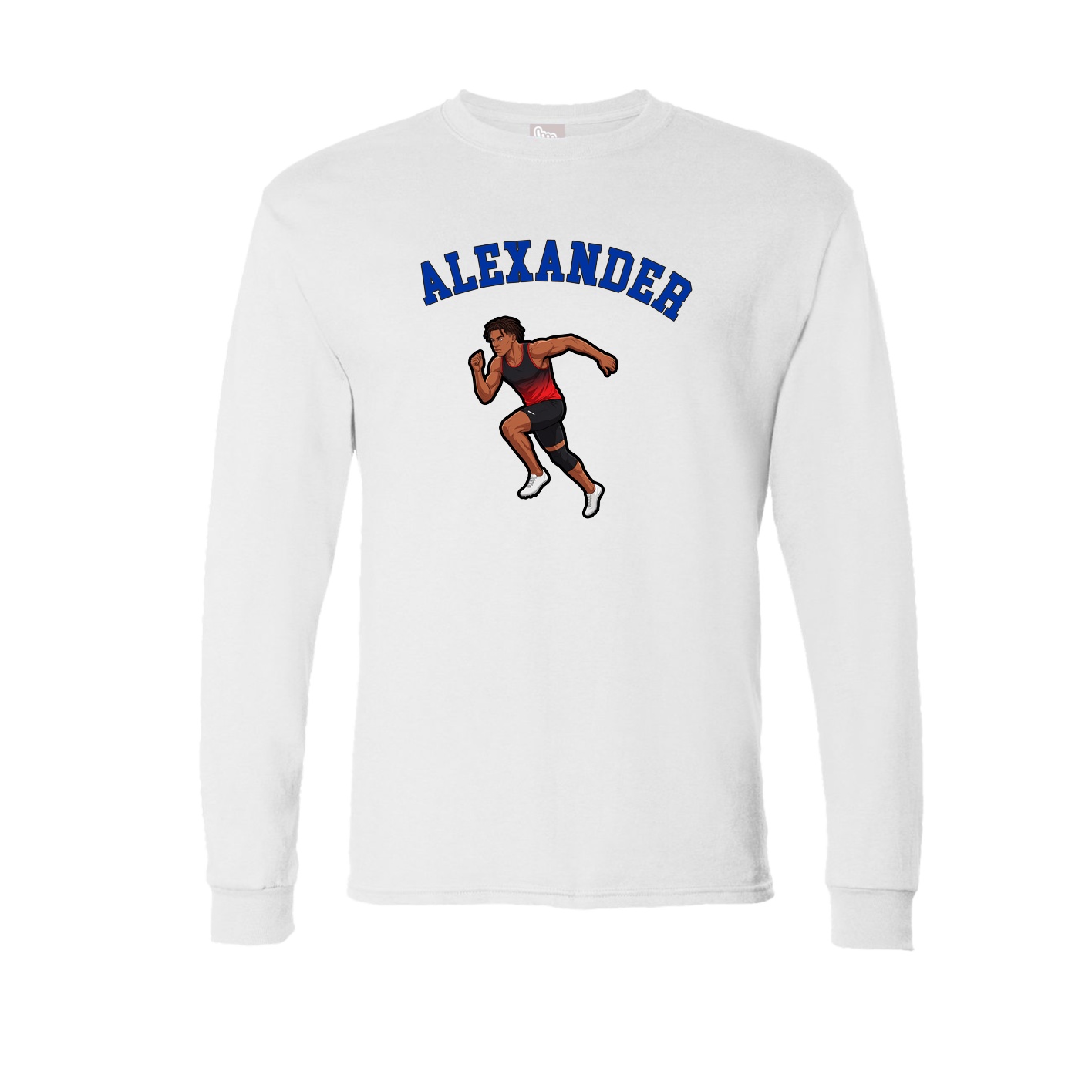 Long Sleeve Tee — Shirsey Arch in White