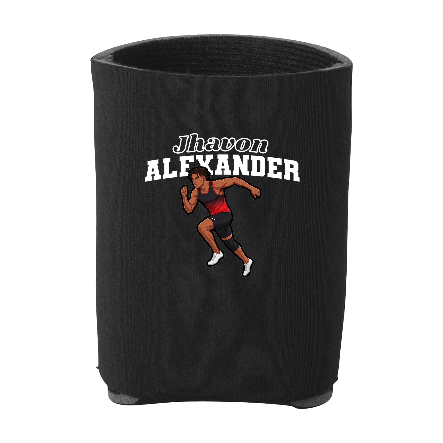 Can Holder — Name Arch in Black