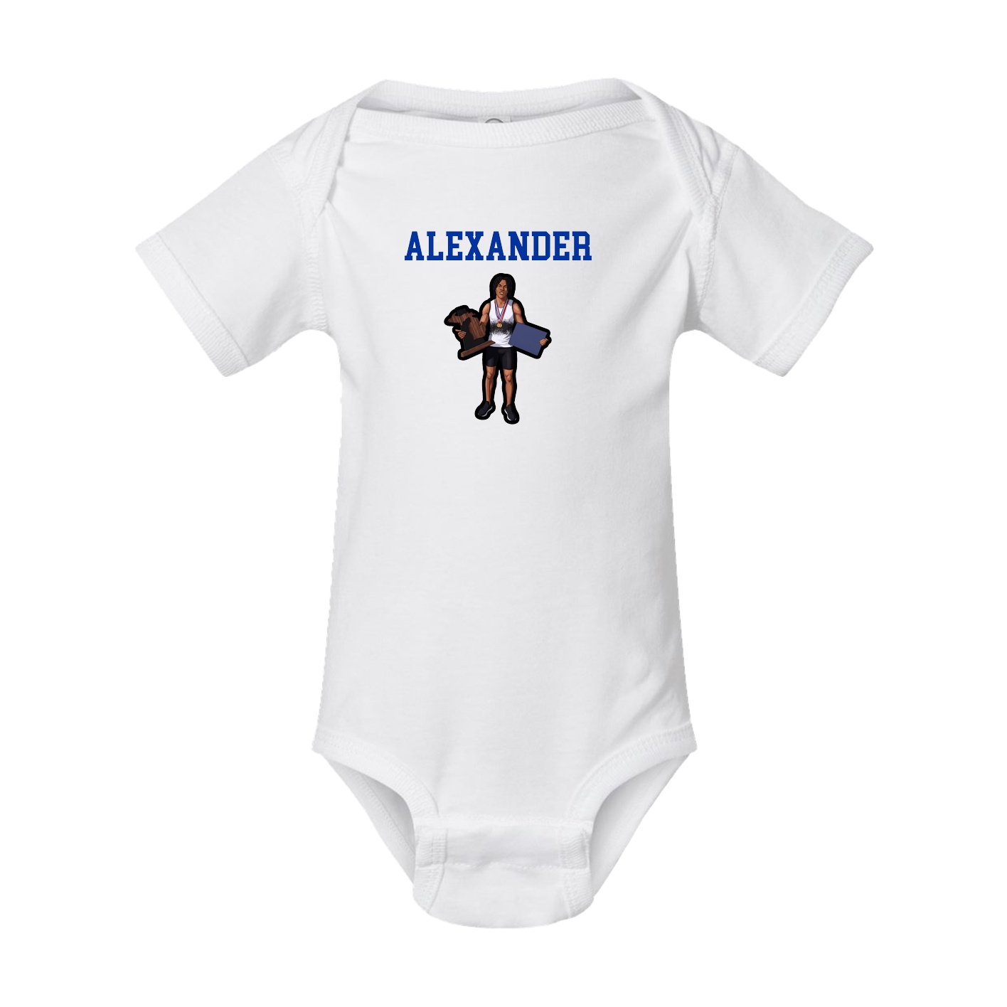 Baby Onesie — Shirsey in White