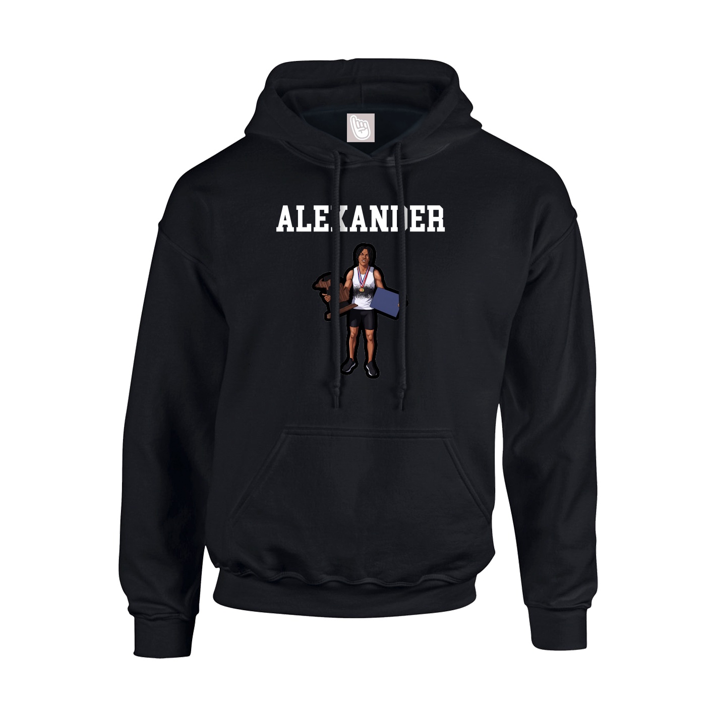 Youth Hoodie — Shirsey in Black