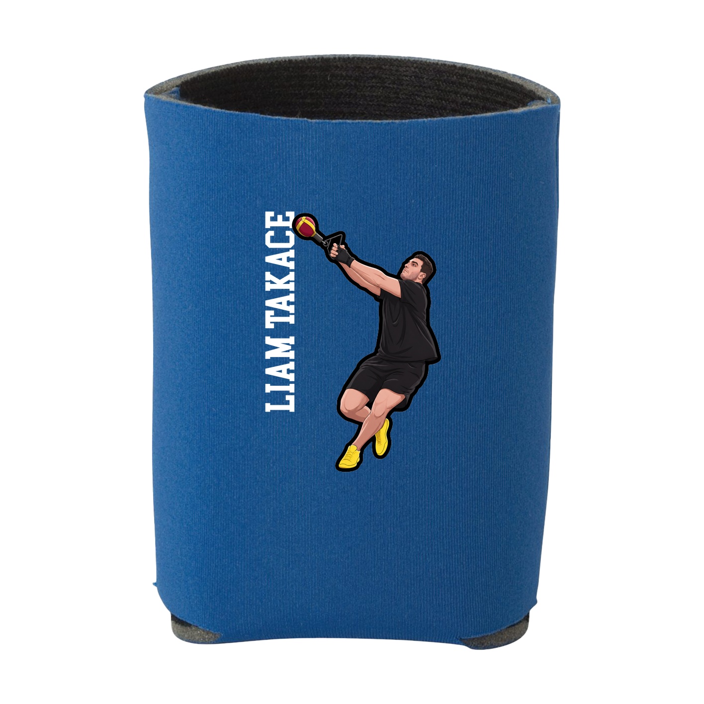 Can Holder — Name Vertical in Royal