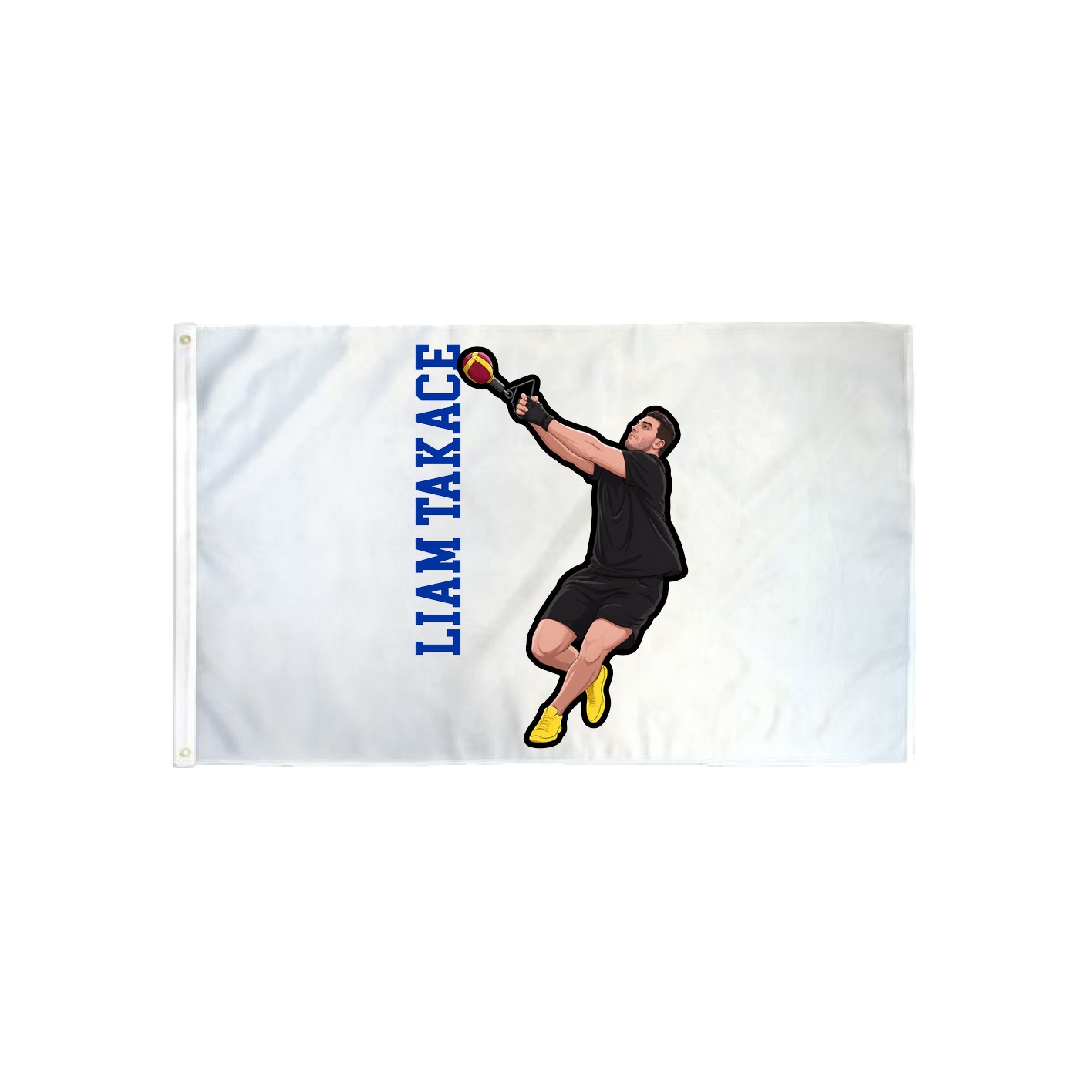 3x5 Flag — Name Vertical in Classic