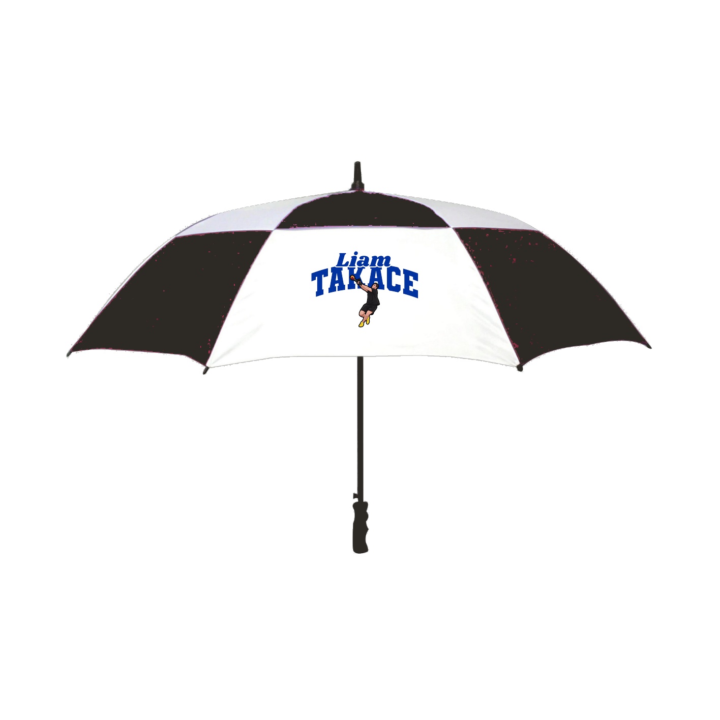 Golf Umbrella — Signature Arch in Black