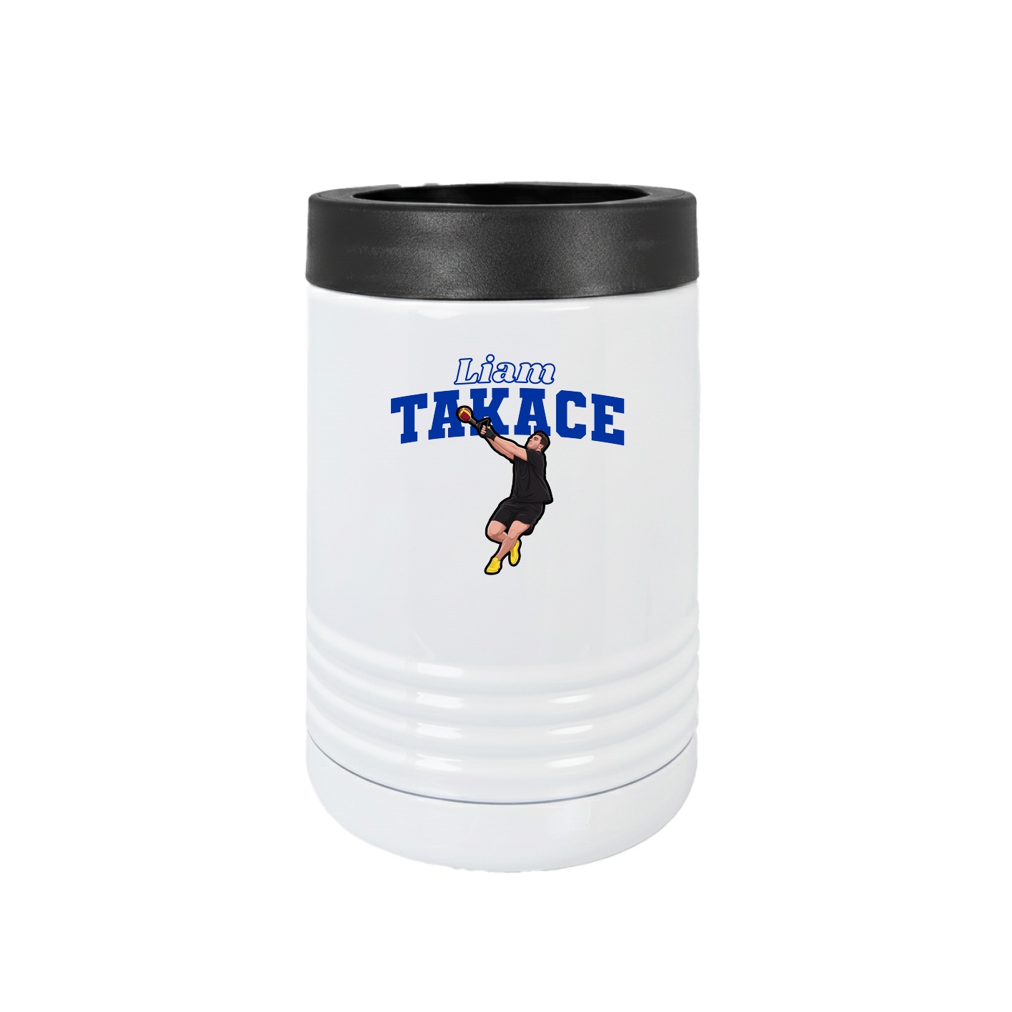 Beverage Holder — Name Arch in White