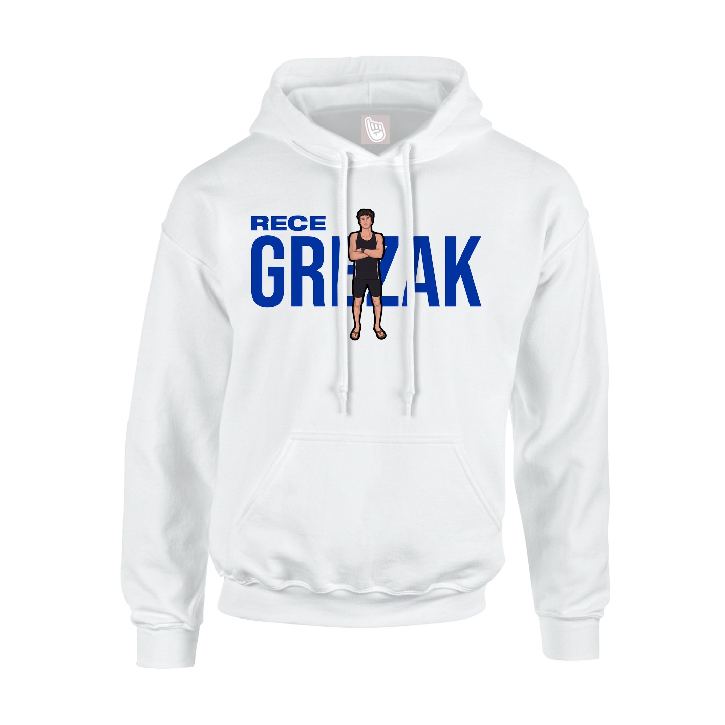 Hoodie — Player Name in White