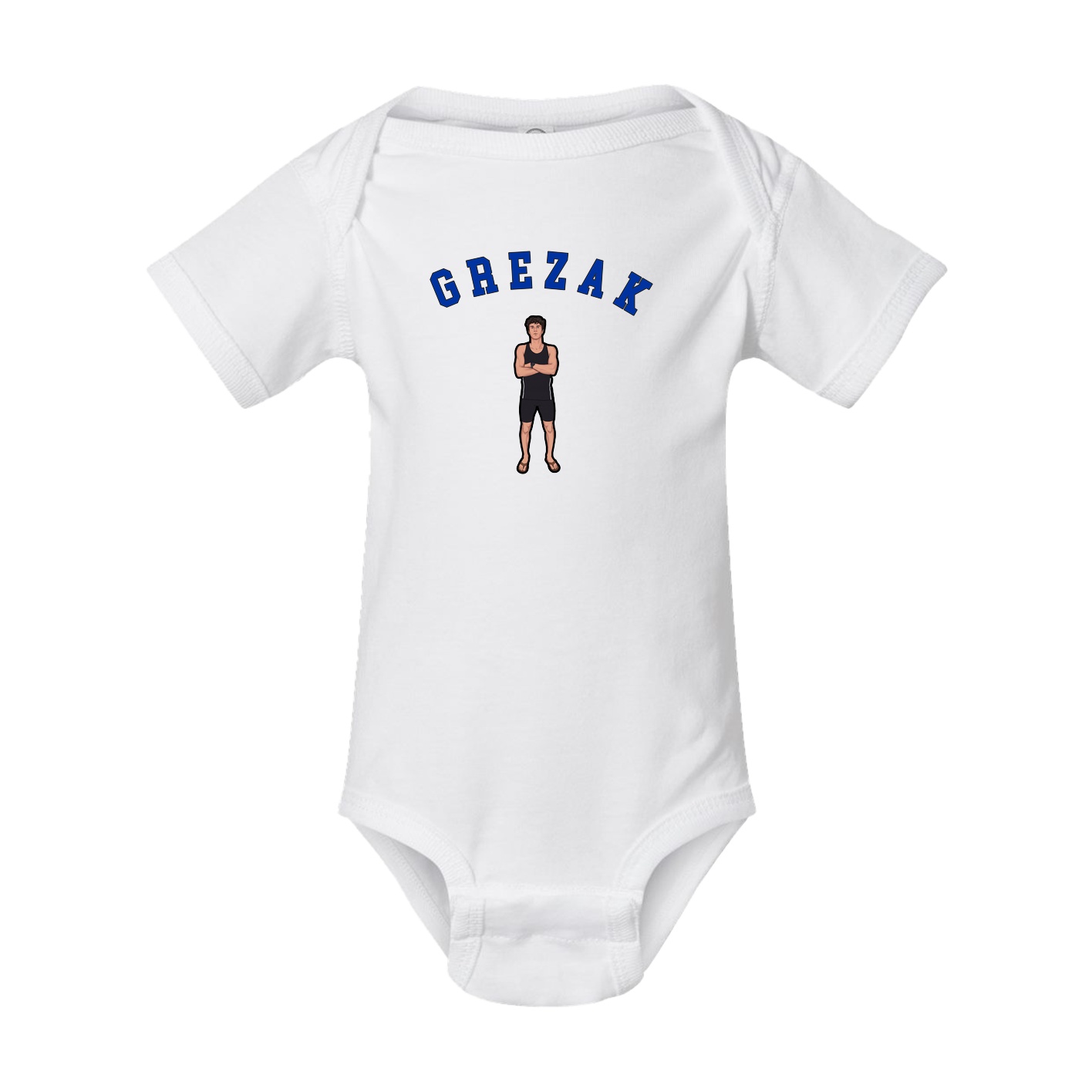 Baby Onesie — Shirsey Arch in White