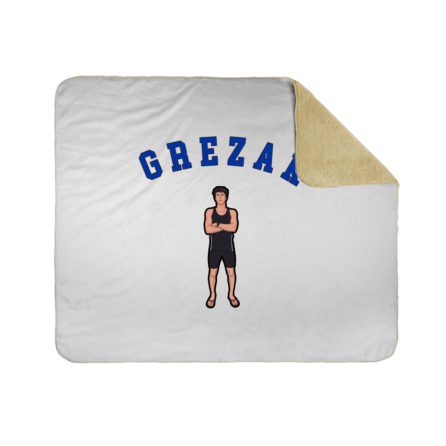 Throw Blanket — Shirsey Arch in White