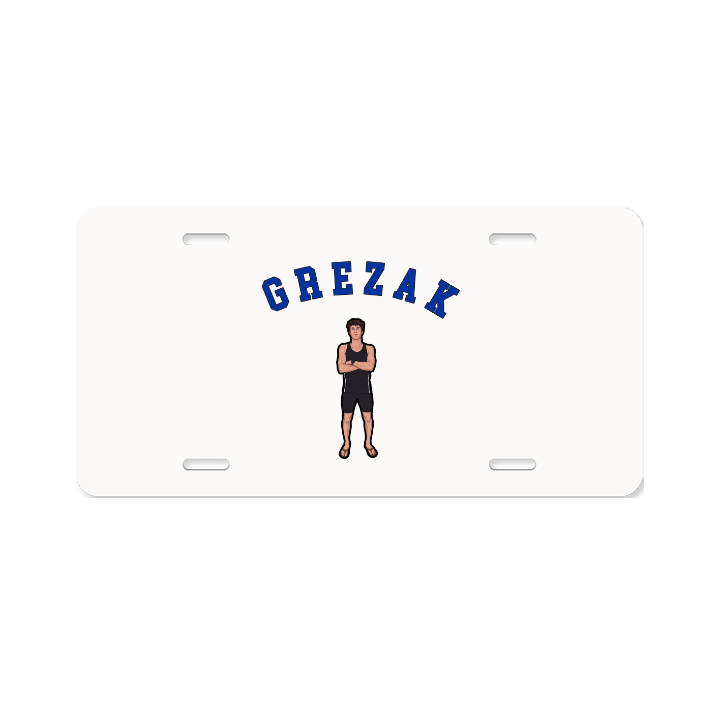 License Plate — Shirsey Arch in Classic