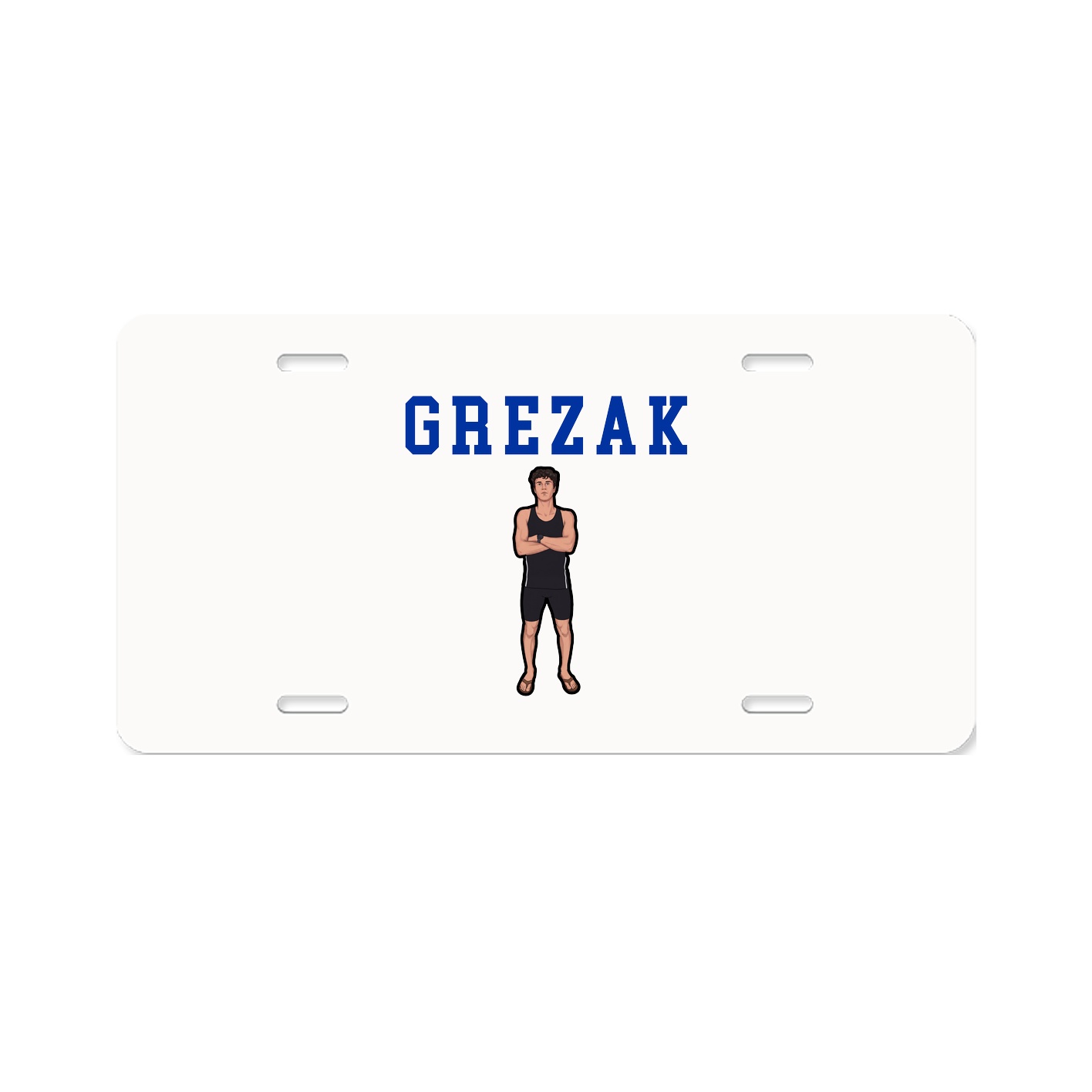 License Plate — Shirsey in Classic