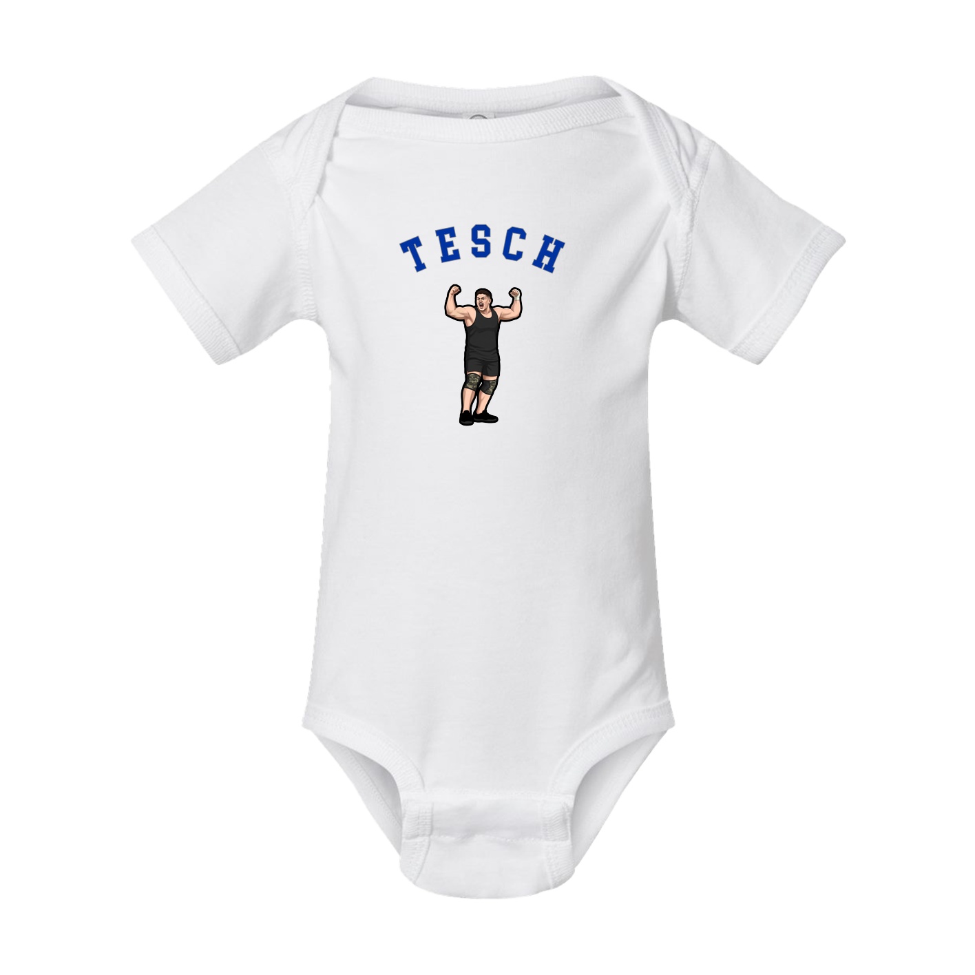 Baby Onesie — Shirsey Arch in White