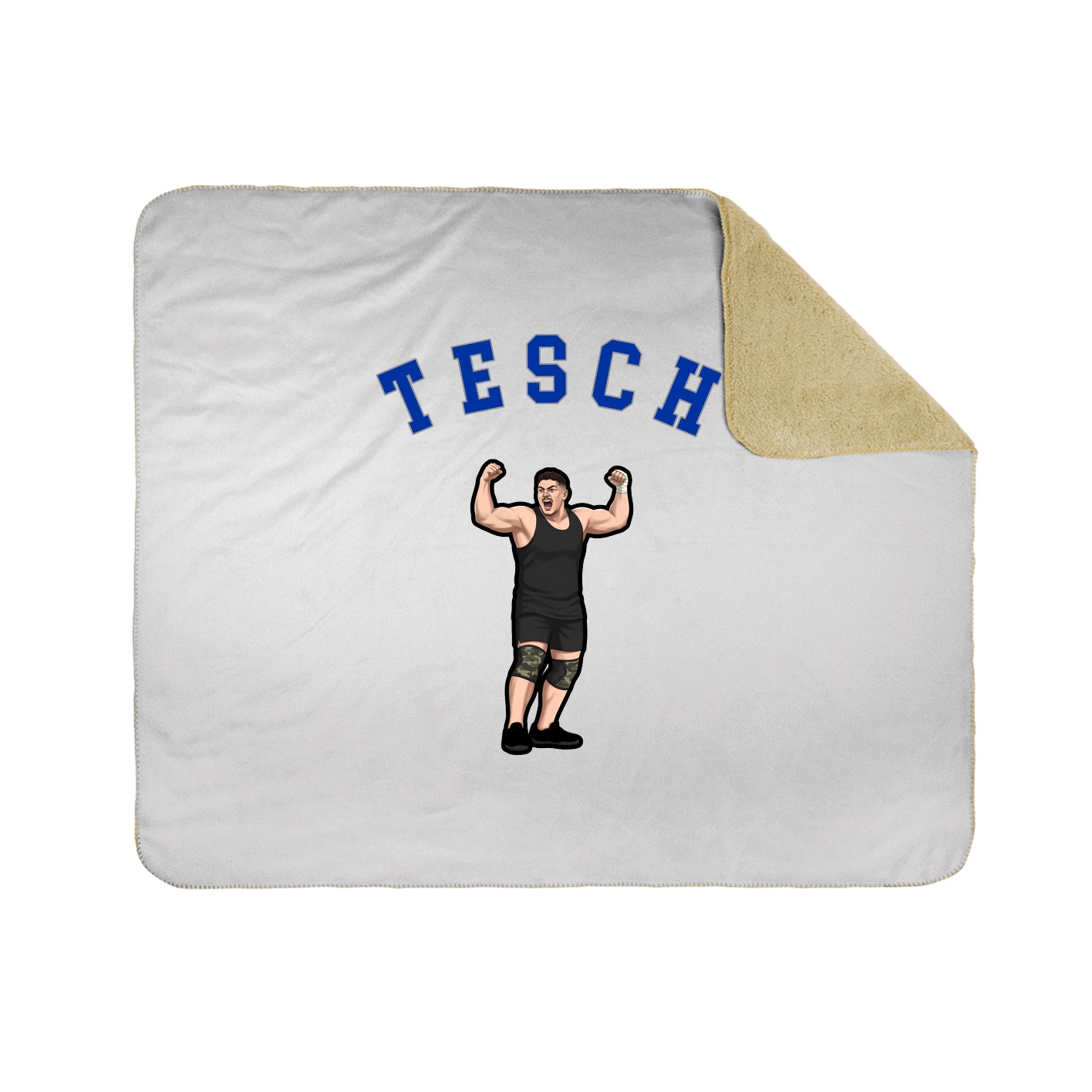 Throw Blanket — Shirsey Arch in White