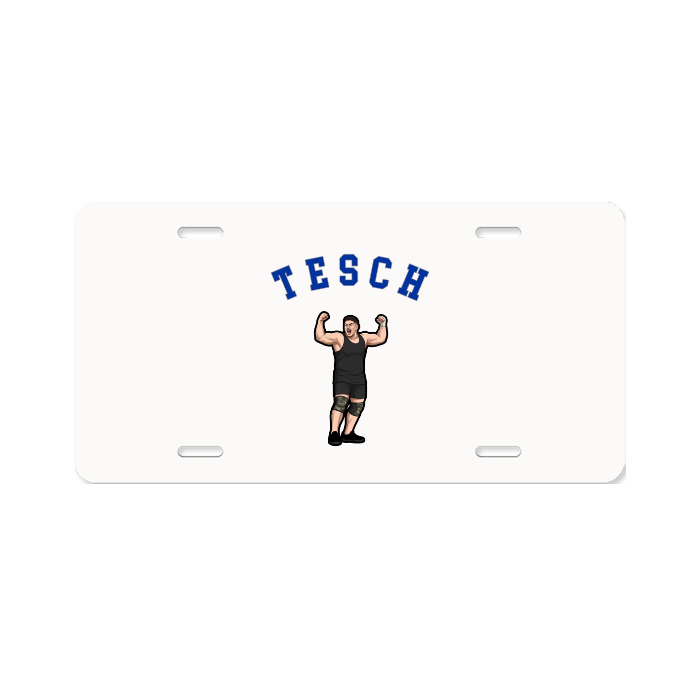 License Plate — Shirsey Arch in Classic