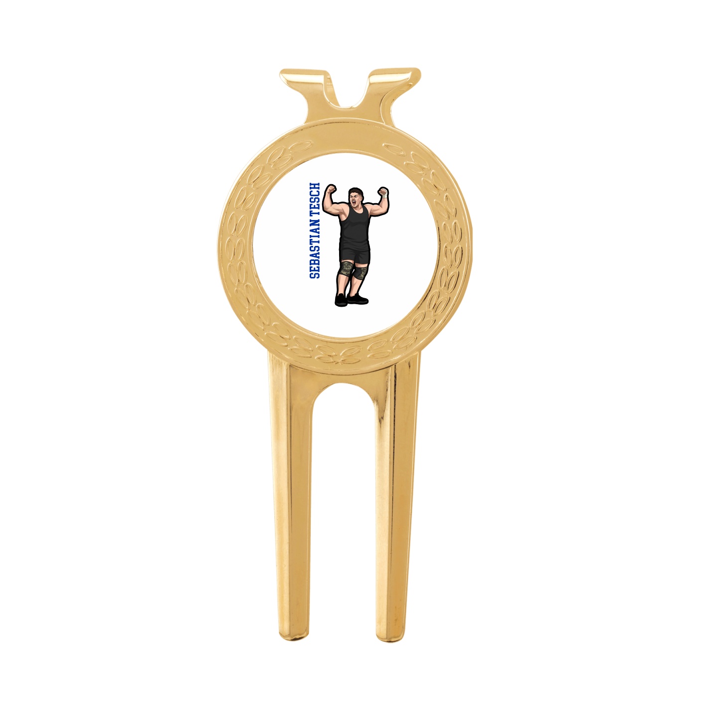 Divot Tool with Ball Marker — Name Vertical in Classic