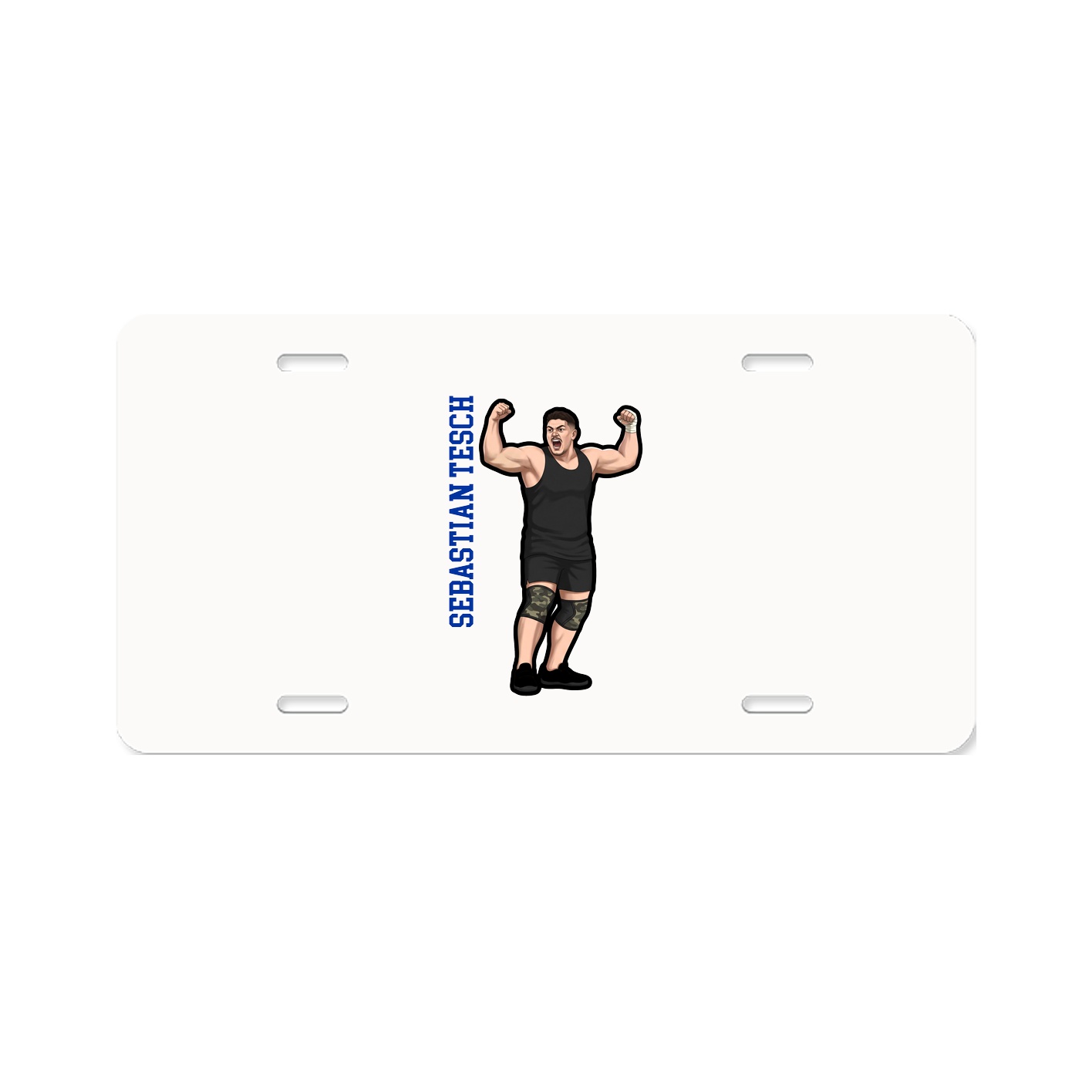Aluminum License Plate