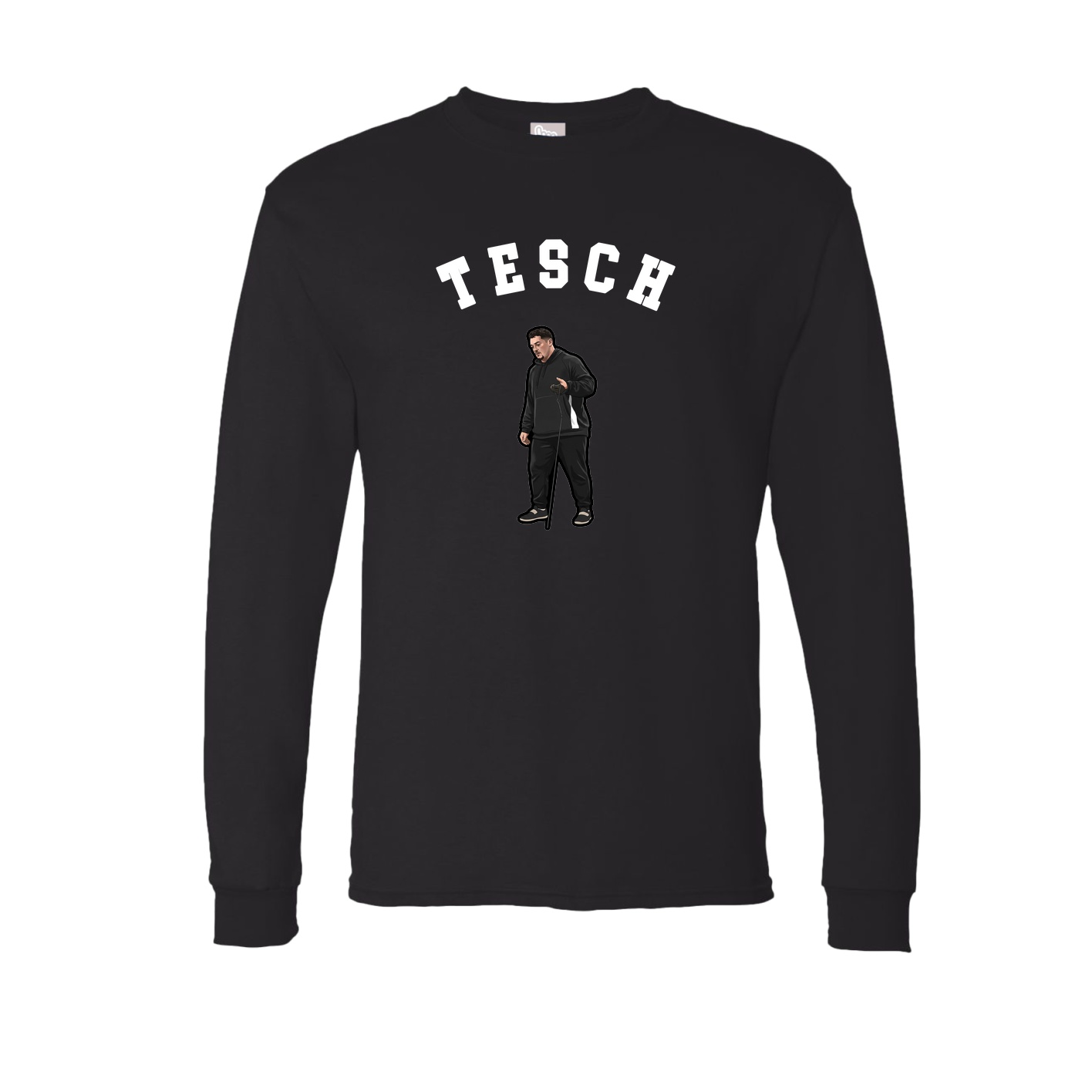 Long Sleeve Tee — Shirsey Arch in Black