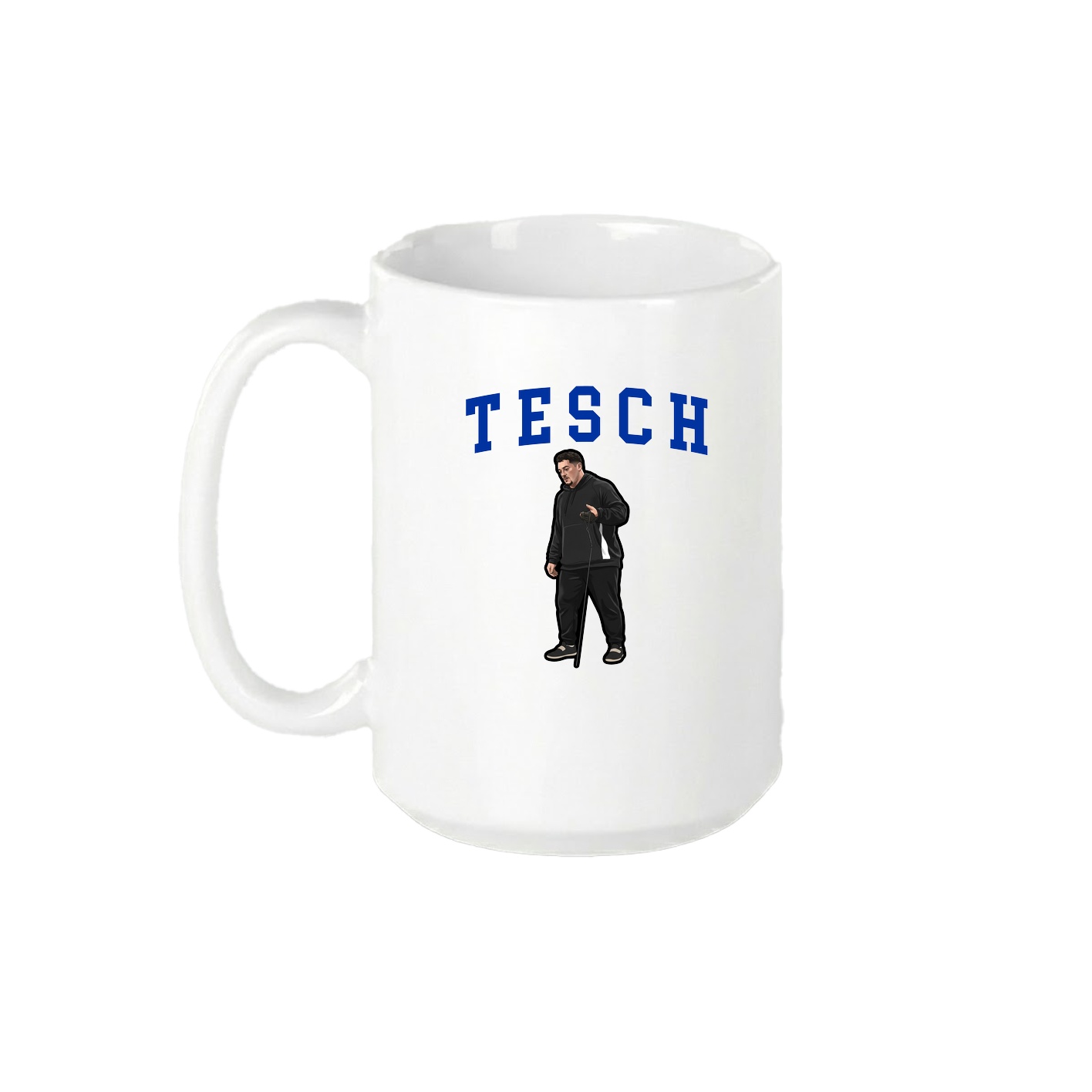 15oz Coffee Mug — Shirsey in White