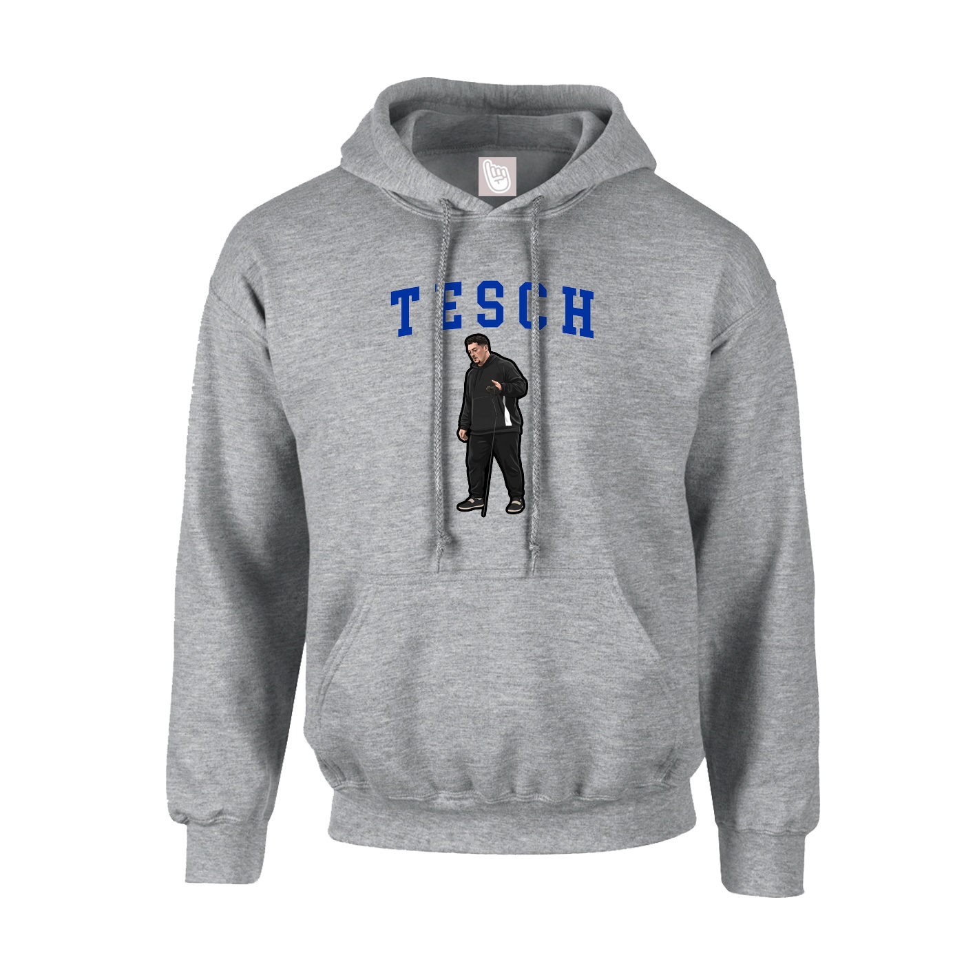 Hoodie — Shirsey in Grey