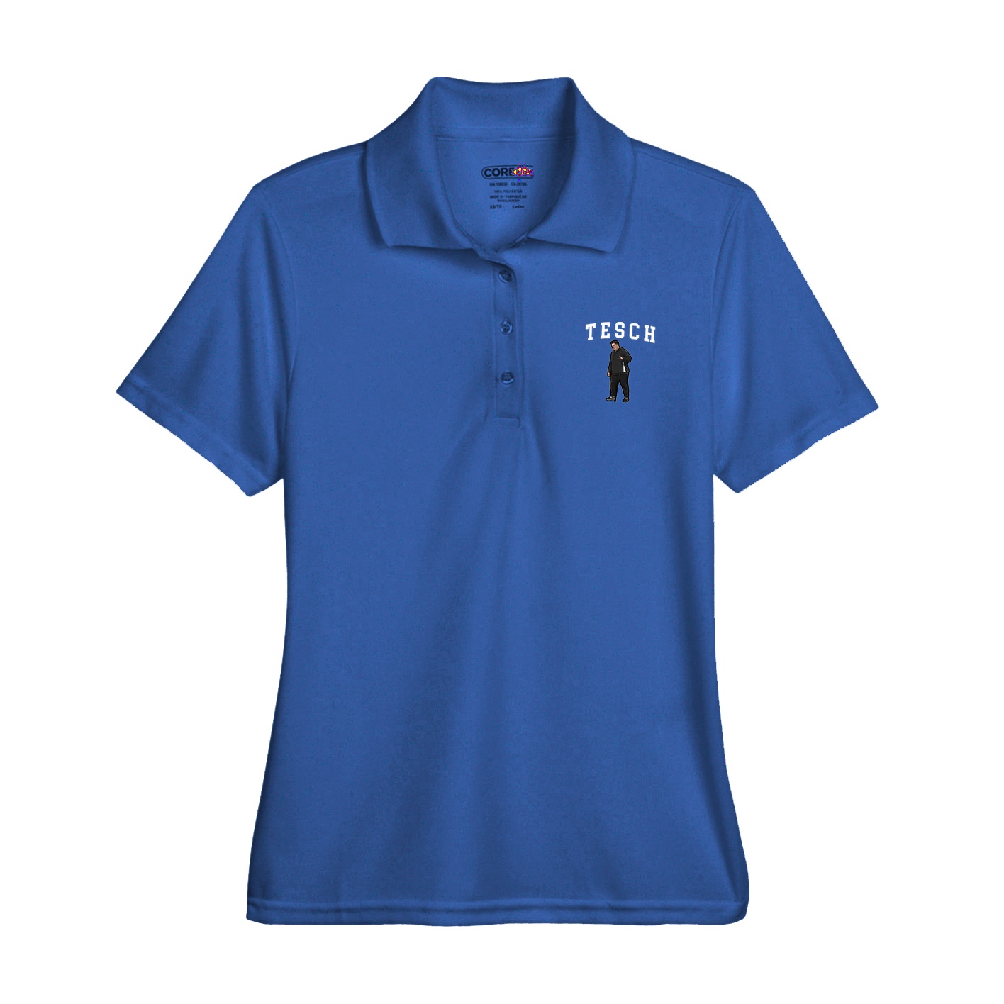 Womens Performance Polo — Shirsey in Royal