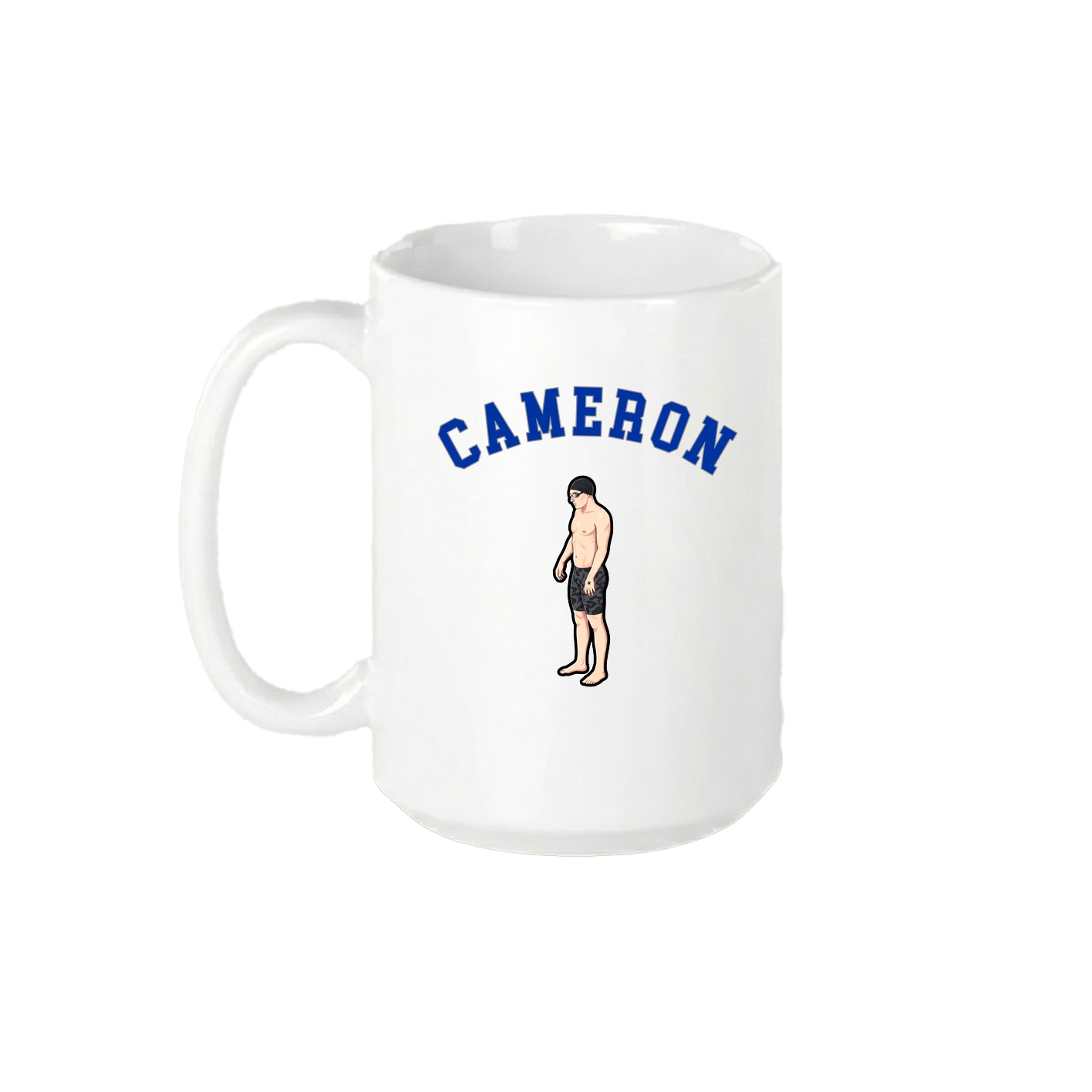 15oz Coffee Mug — Shirsey Arch in White
