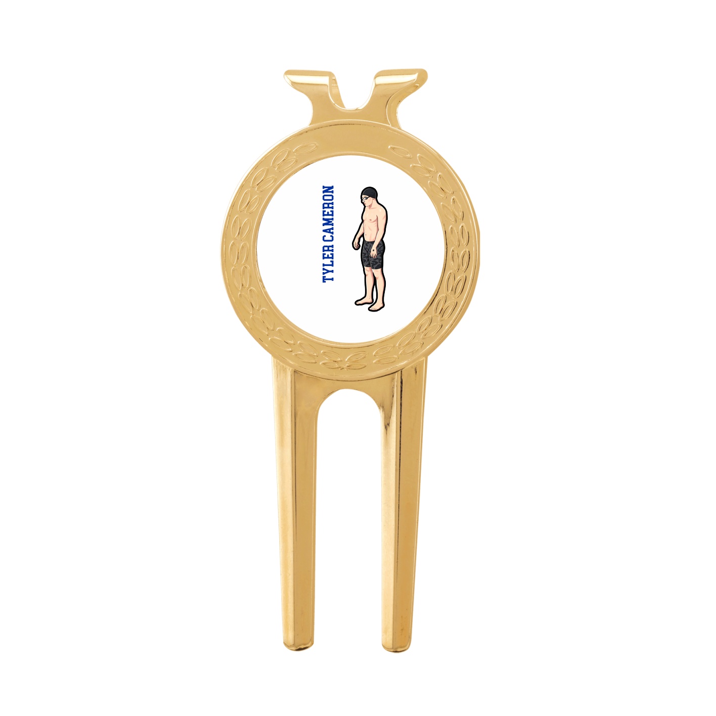 Divot Tool with Ball Marker — Name Vertical in Classic