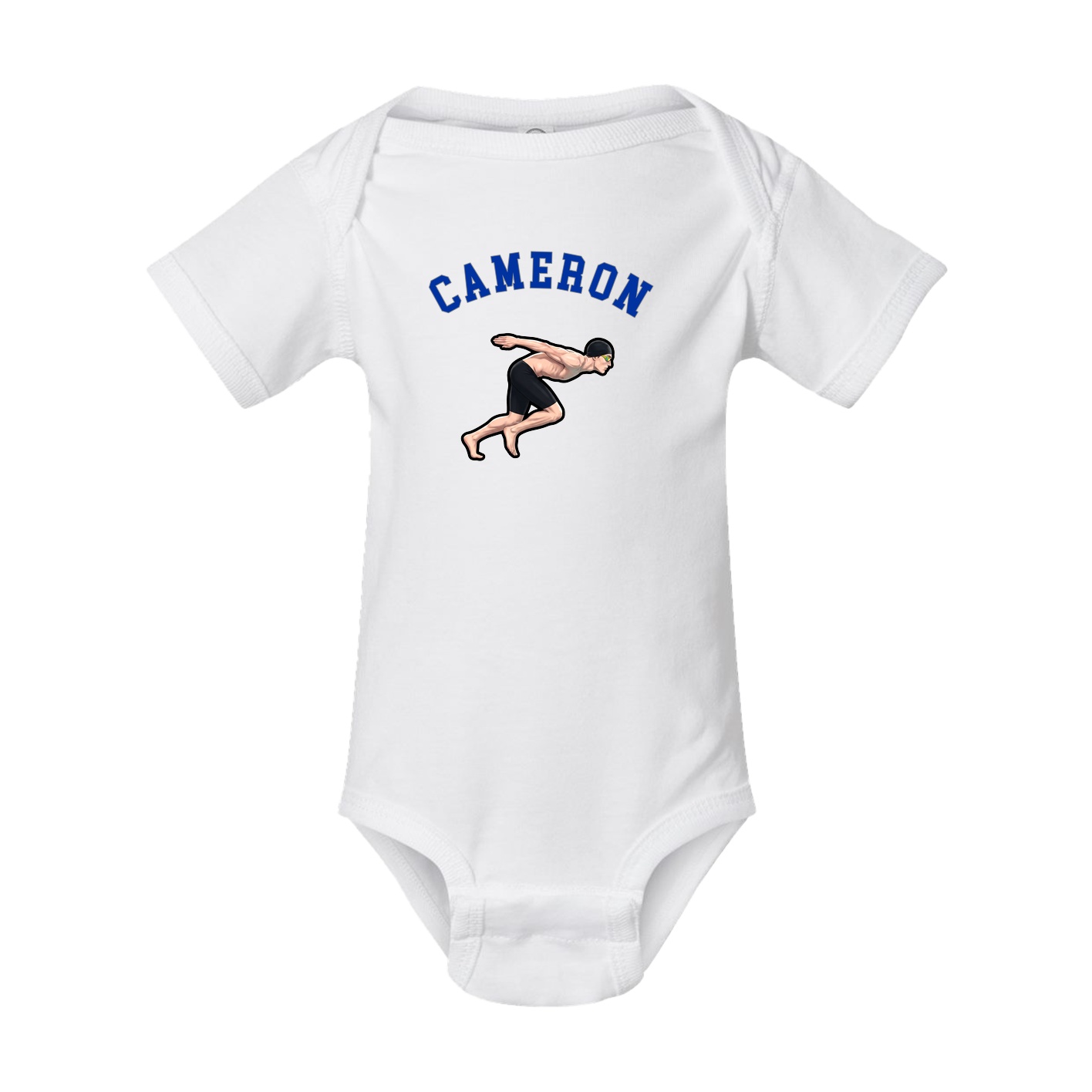 Baby Onesie — Shirsey Arch in White