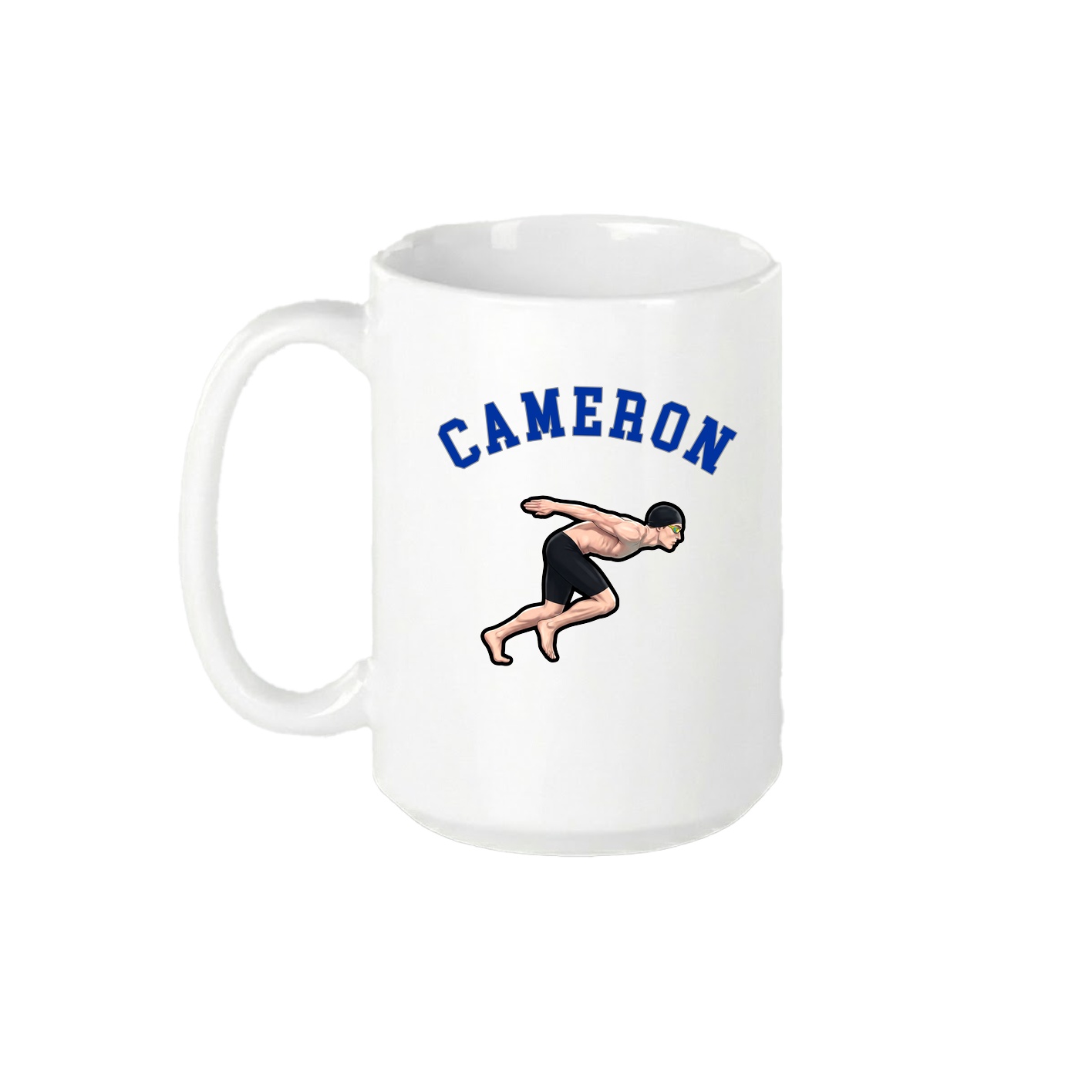 15oz Coffee Mug — Shirsey Arch in White